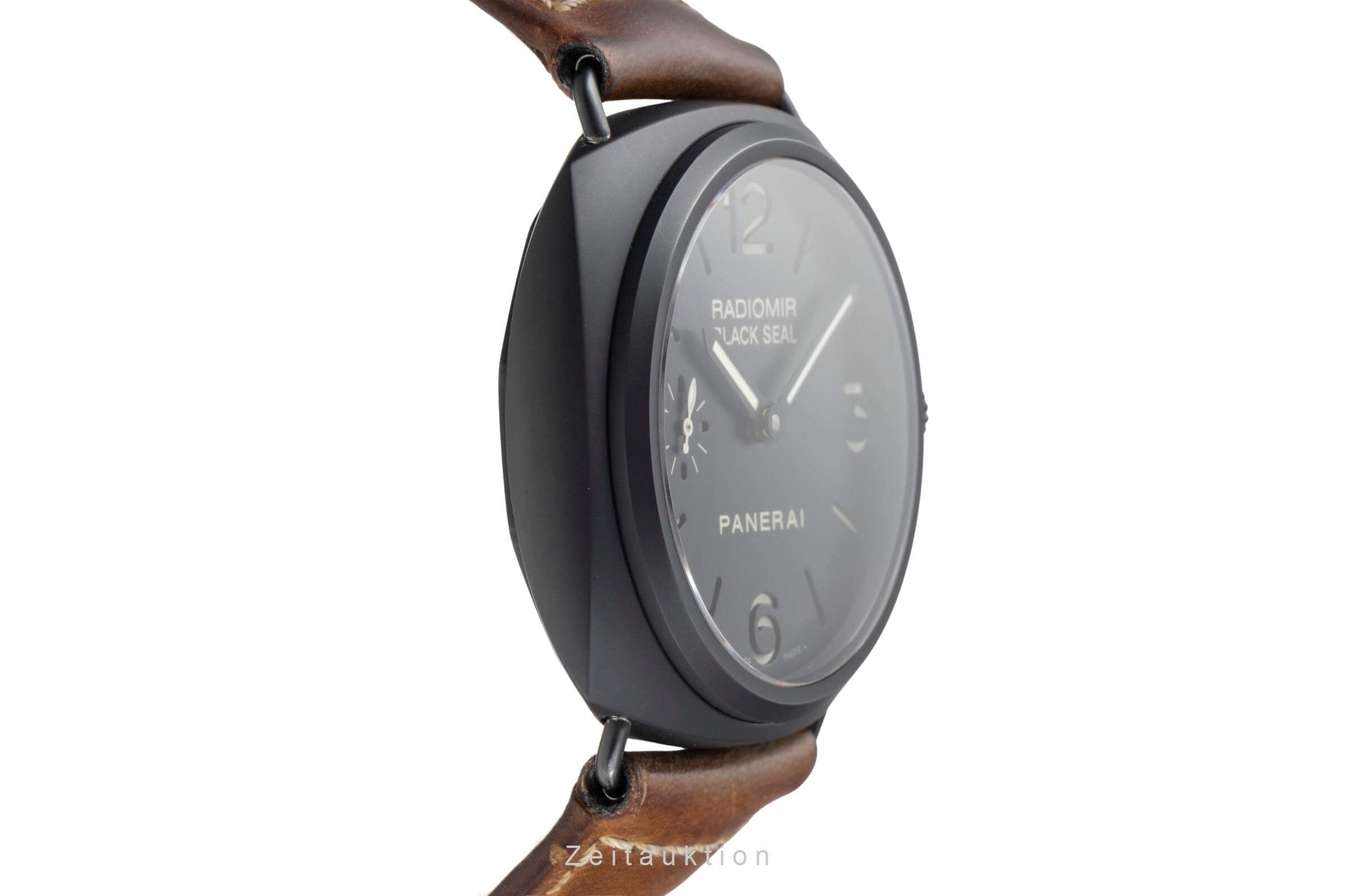 Panerai Radiomir Black Seal Keramik Handaufzug Herrenuhr Ref. PAM00292 B&P [2501604]