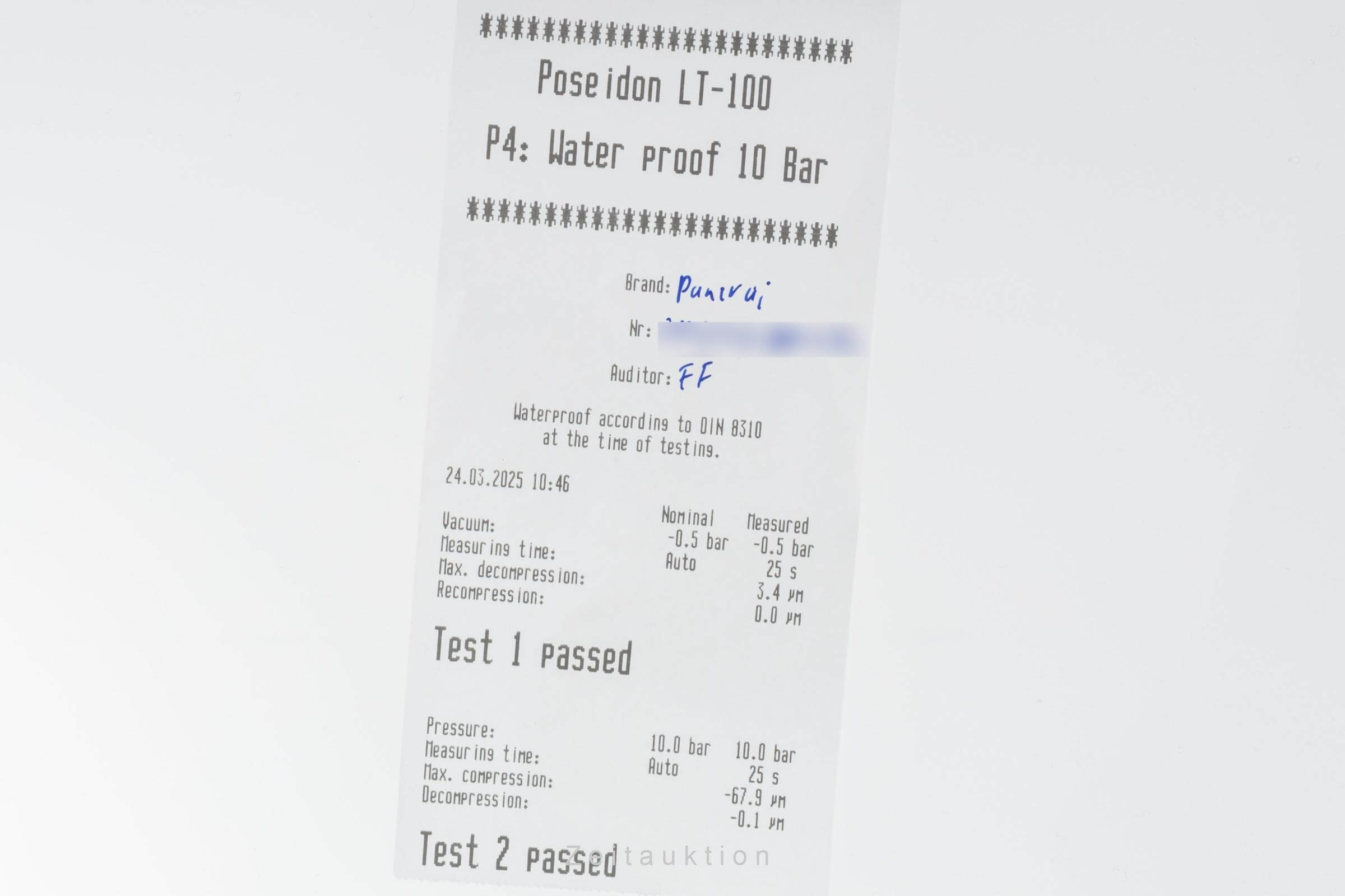 Panerai Radiomir Black Seal Keramik Handaufzug Herrenuhr Ref. PAM00292 B&P [2501604]