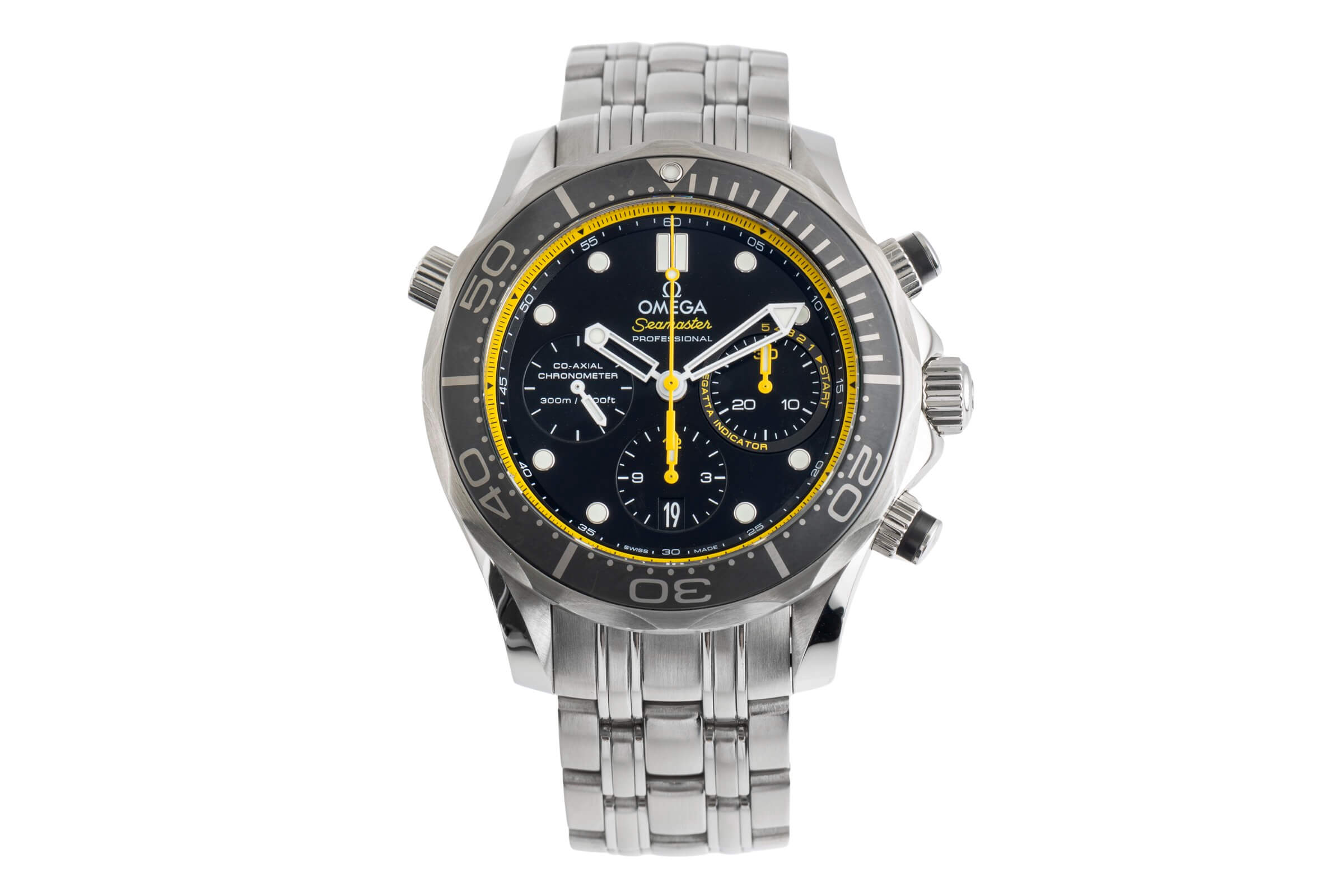 Omega Seamaster cronografo acciaio automatismo orologio da uomo 212.30.44.50.01.002 LP: 9300EUR  [2501607]