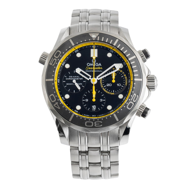 Omega Seamaster cronografo acciaio automatismo orologio da uomo 212.30.44.50.01.002 LP: 9300EUR  [2501607]