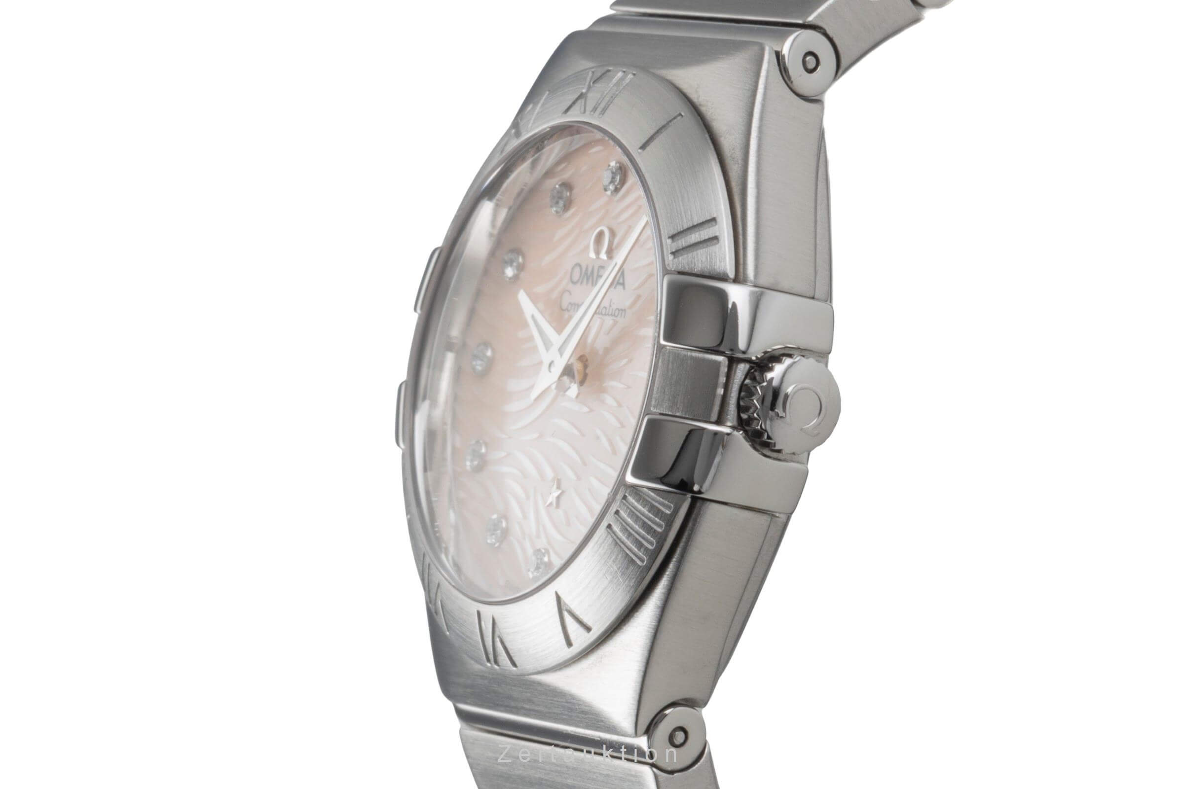 Omega Constellation steel quartz women's watch 123.10.27.60.57.002  [2501608]