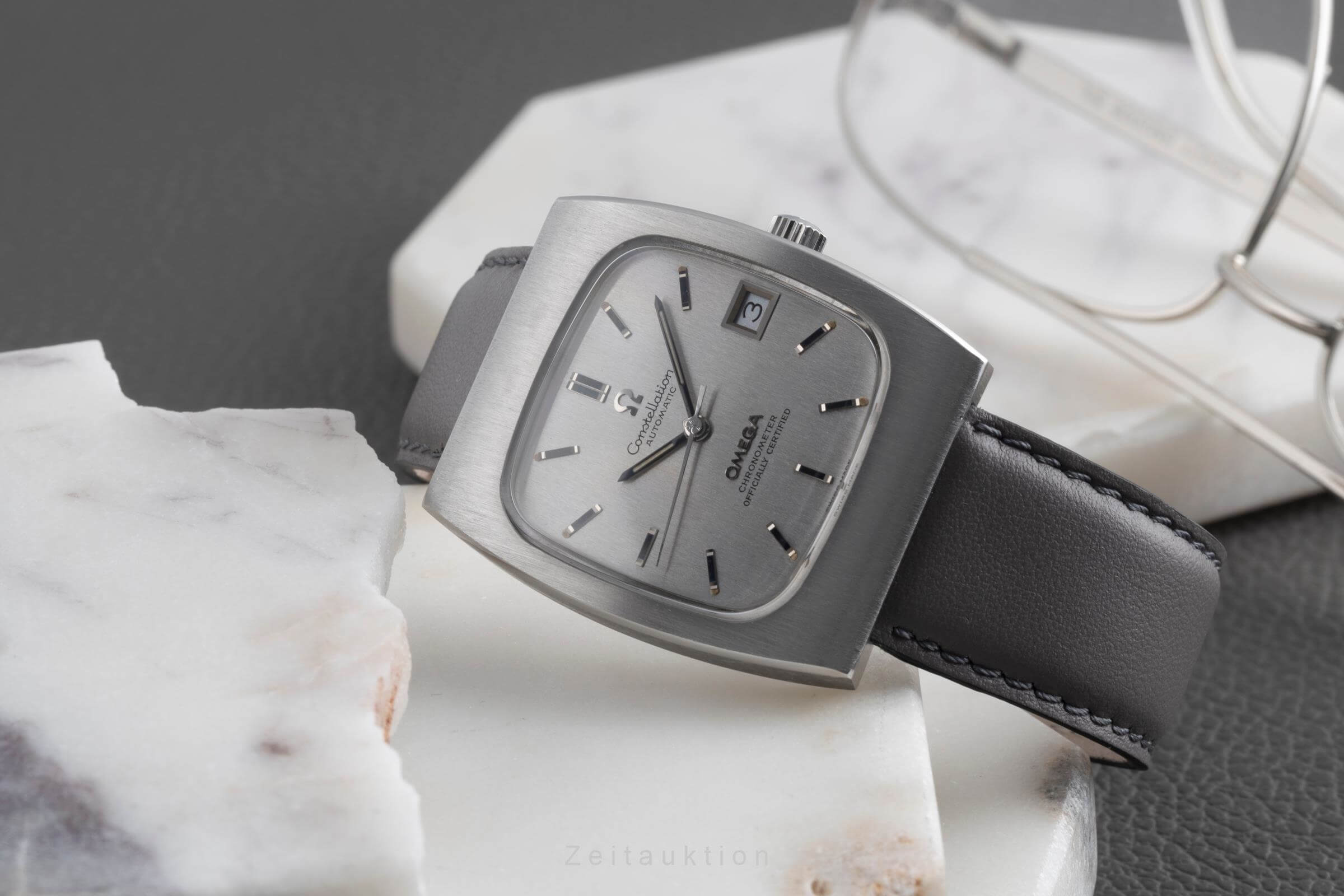 Omega Constellation steel automatic men's watch 166.058 / 168.044 Vintage  [2501612]