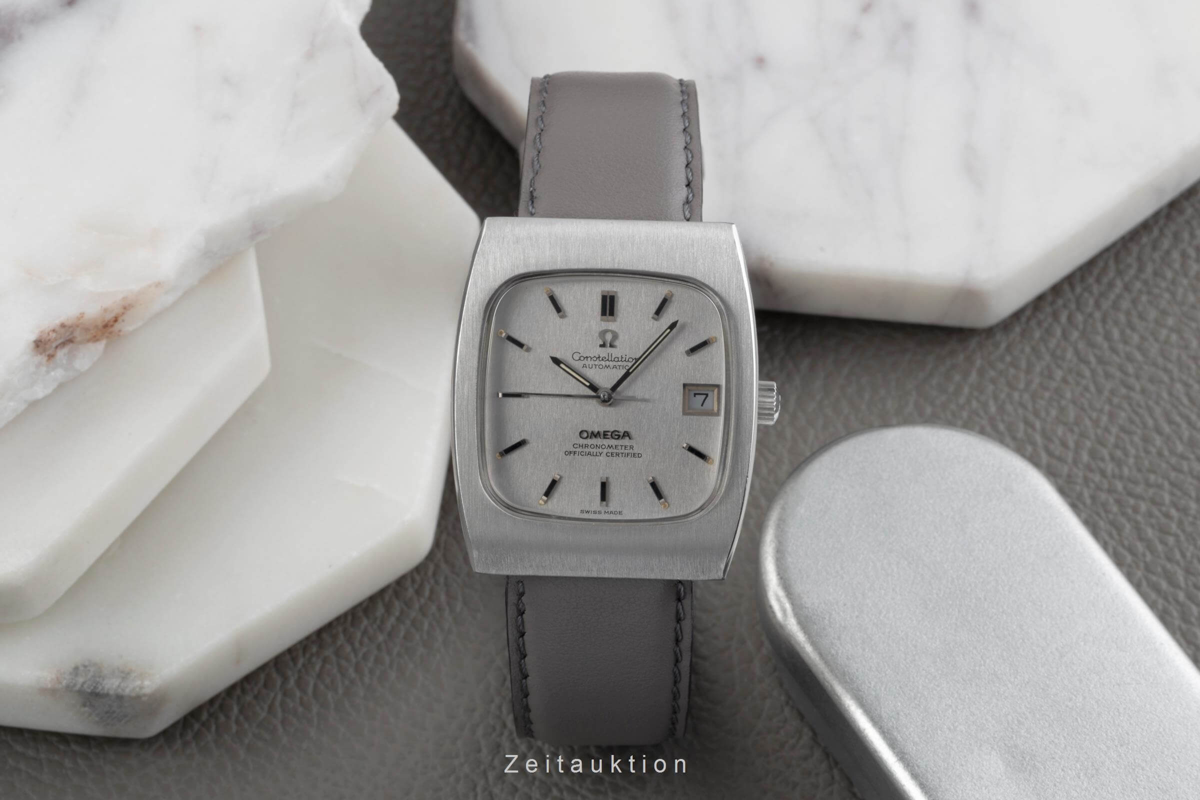 Omega Constellation steel automatic men's watch 166.058 / 168.044 Vintage  [2501612]