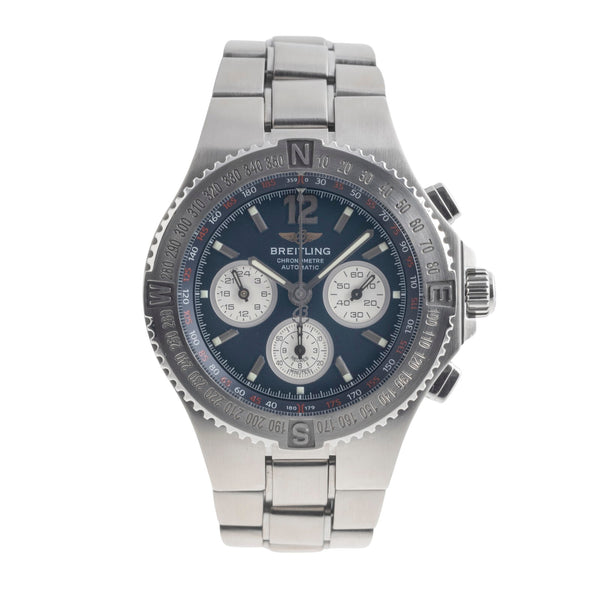 Breitling Hercules cronografo acciaio automatismo orologio da uomo A39363  [2501615]