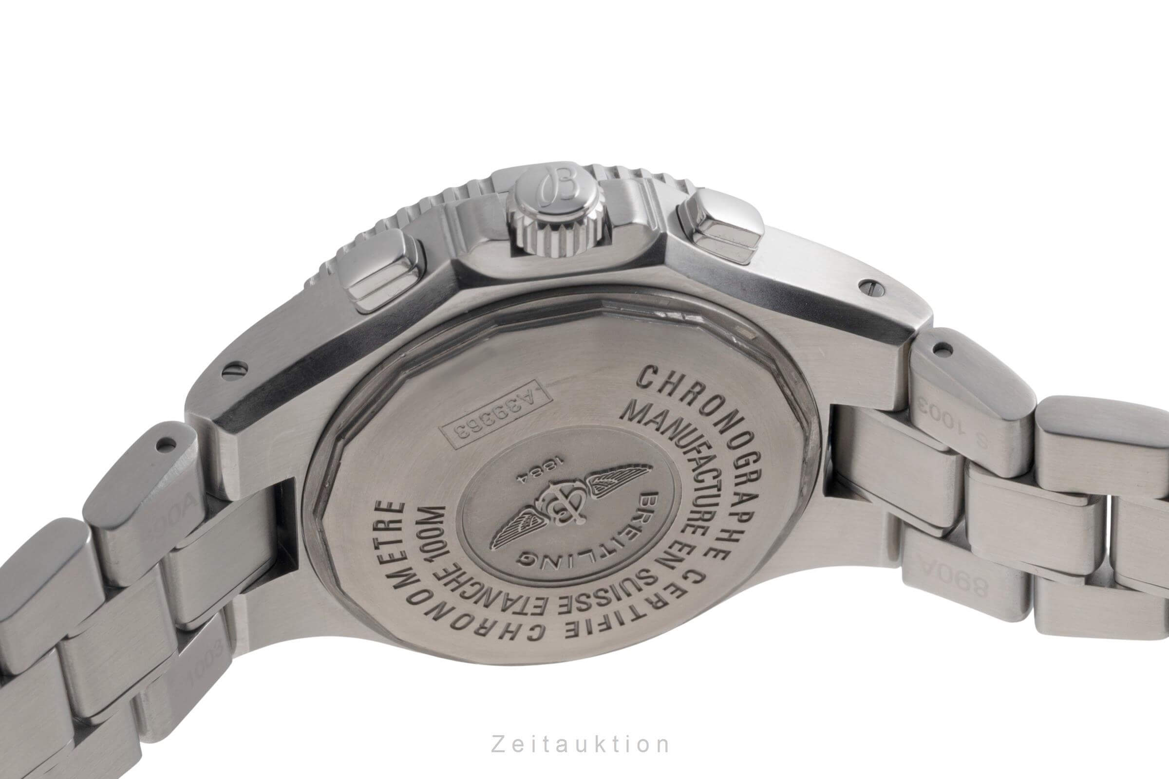 Breitling Hercules cronografo acciaio automatismo orologio da uomo A39363  [2501615]