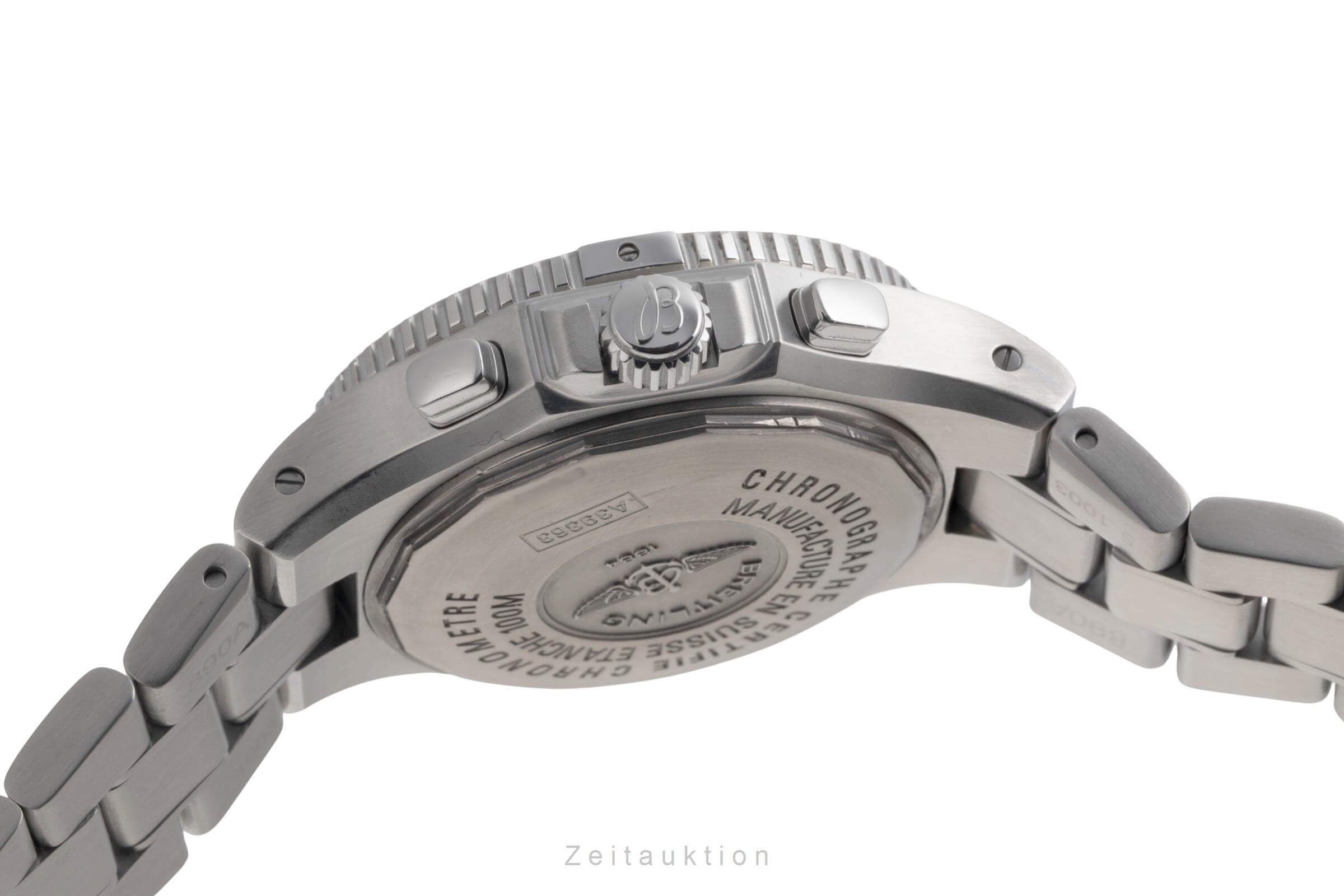 Breitling Hercules cronografo acciaio automatismo orologio da uomo A39363  [2501615]