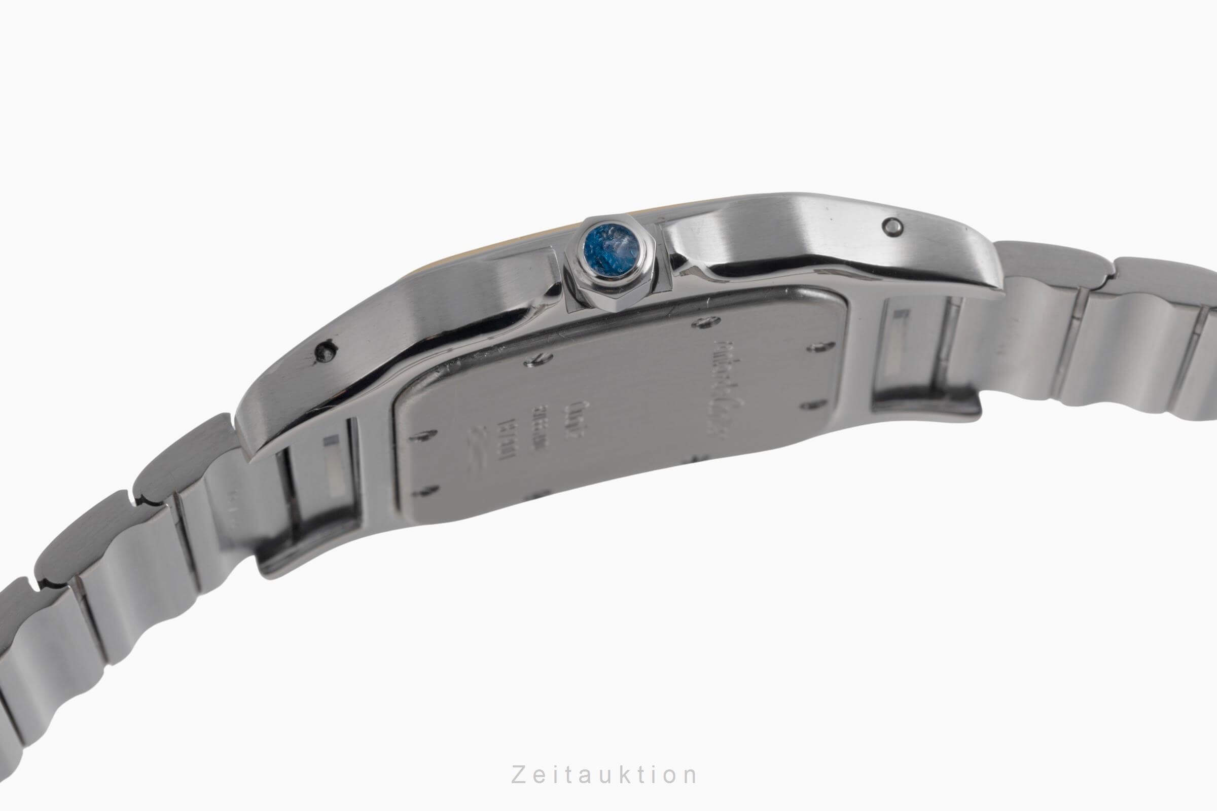 Cartier Santos acciaio / oro quarzo orologio da uomo W20011C4  [2501619]