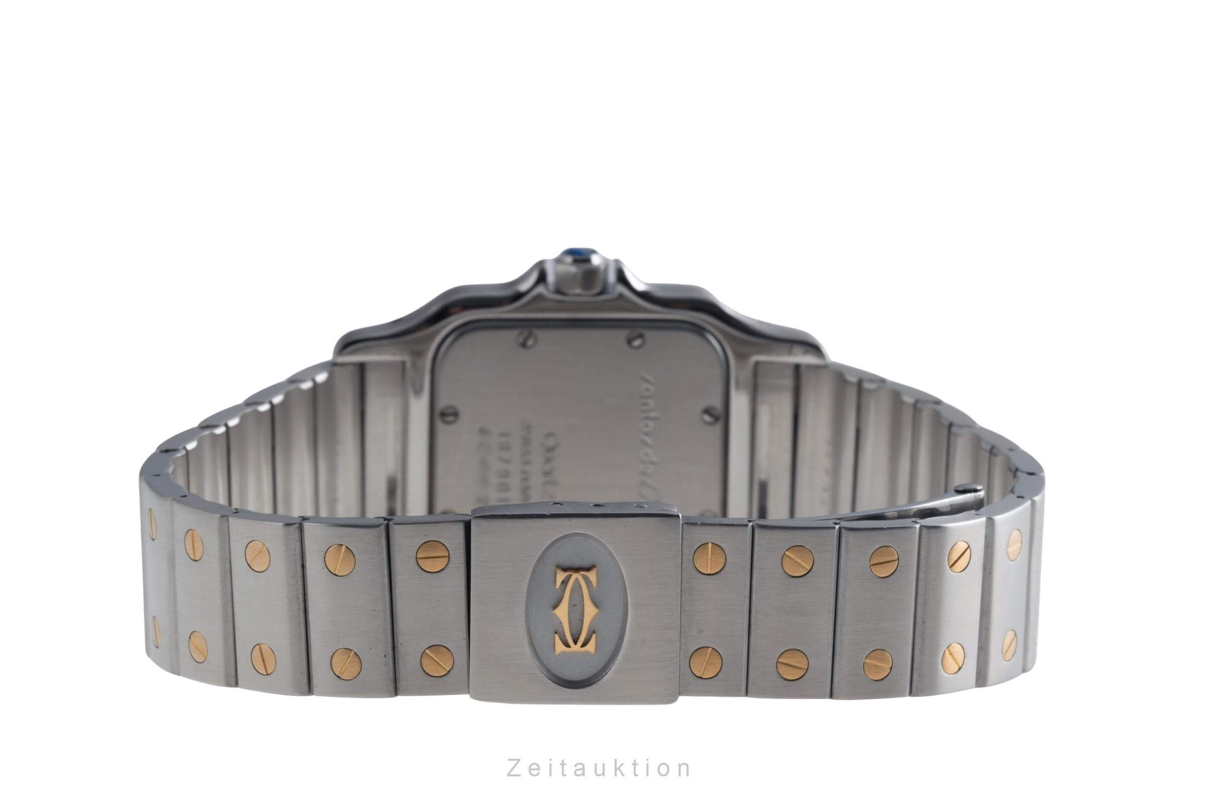 Cartier Santos acciaio / oro quarzo orologio da uomo W20011C4  [2501619]