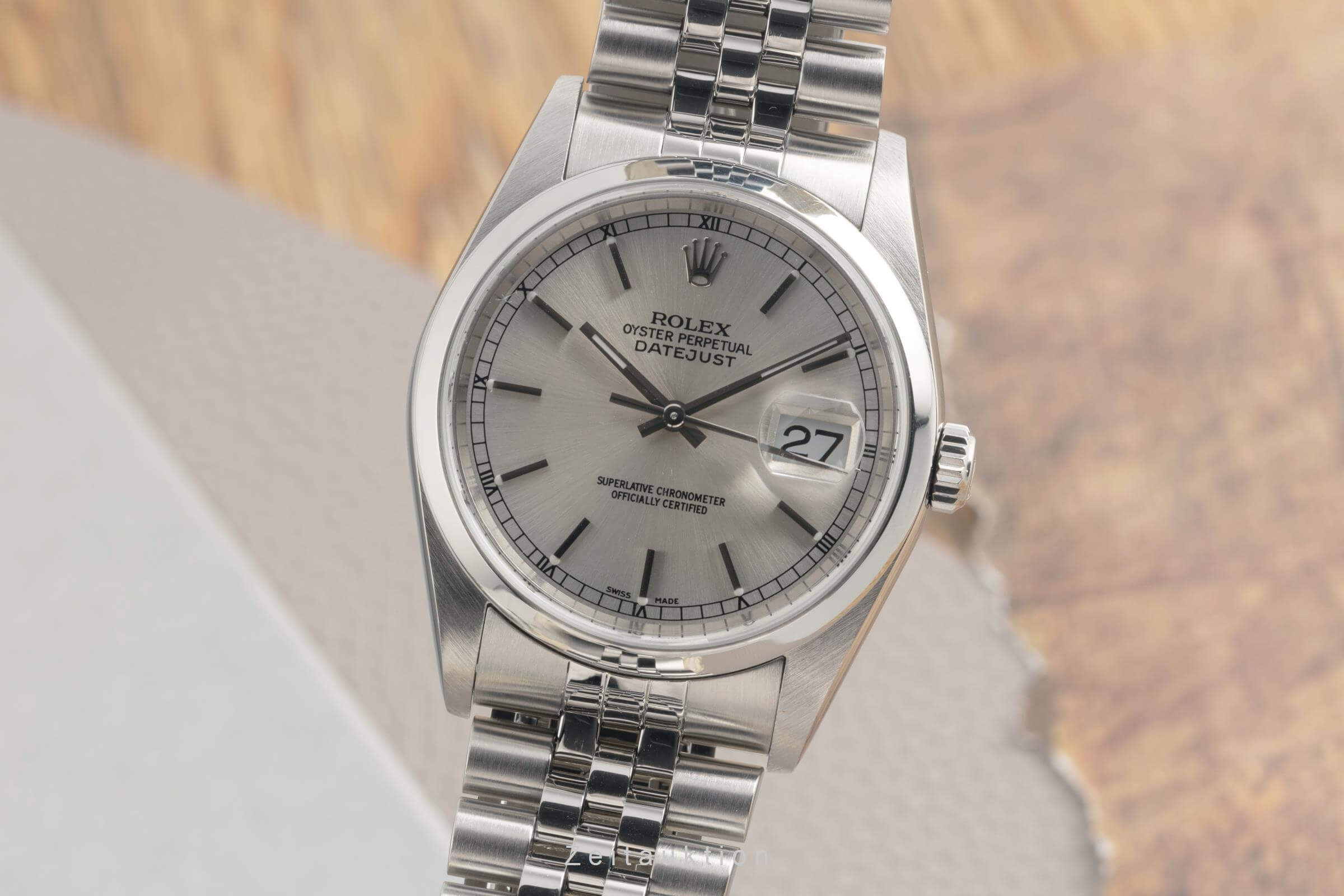Rolex Datejust acciaio automatismo orologio da uomo 16200  [2501624]