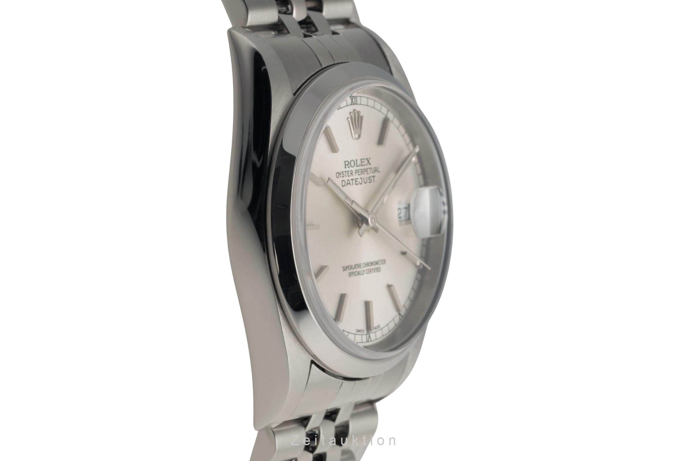 Rolex Datejust acciaio automatismo orologio da uomo 16200  [2501624]