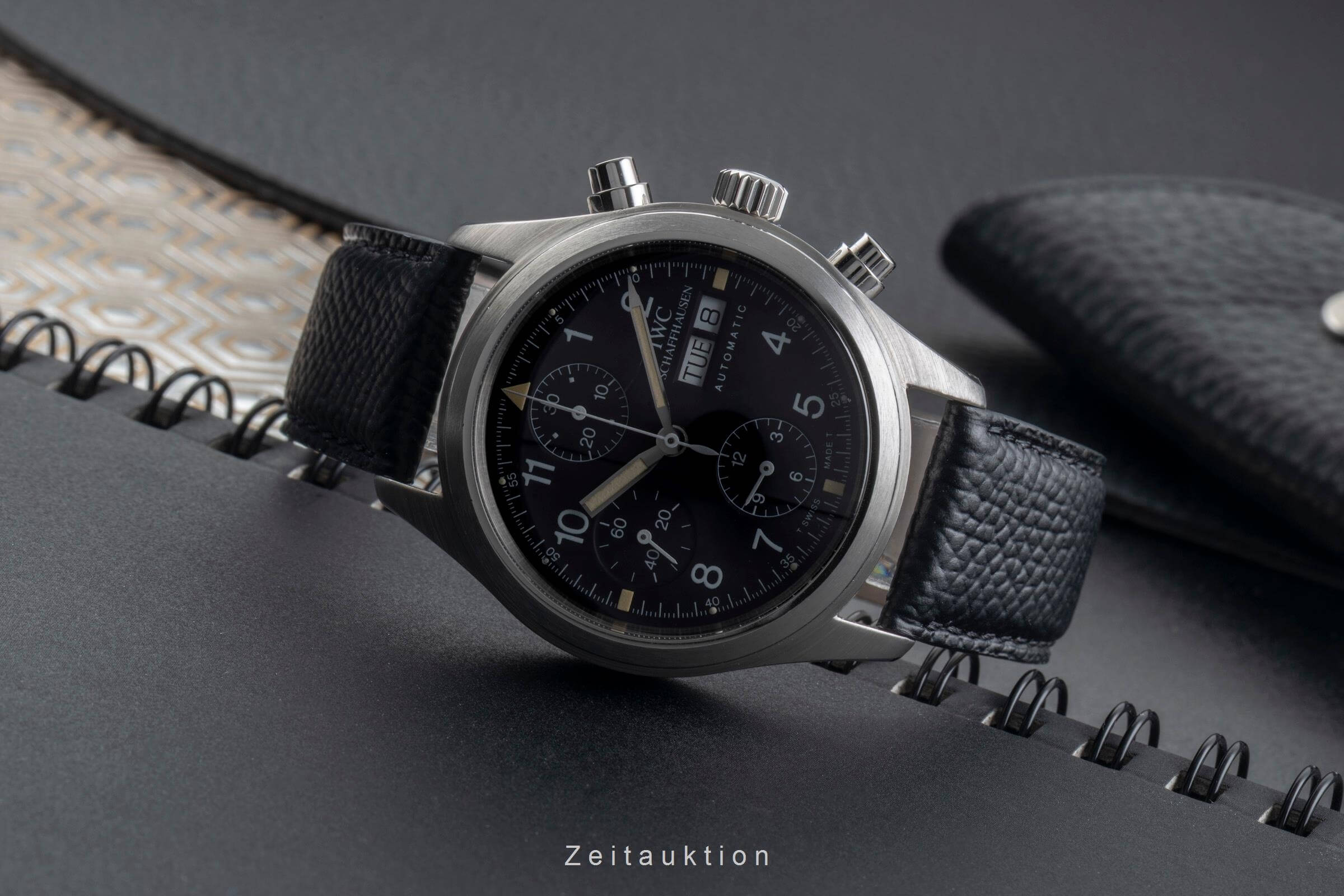 IWC Fliegerchronograph cronografo acciaio automatismo orologio da uomo IW370607  [2501634]