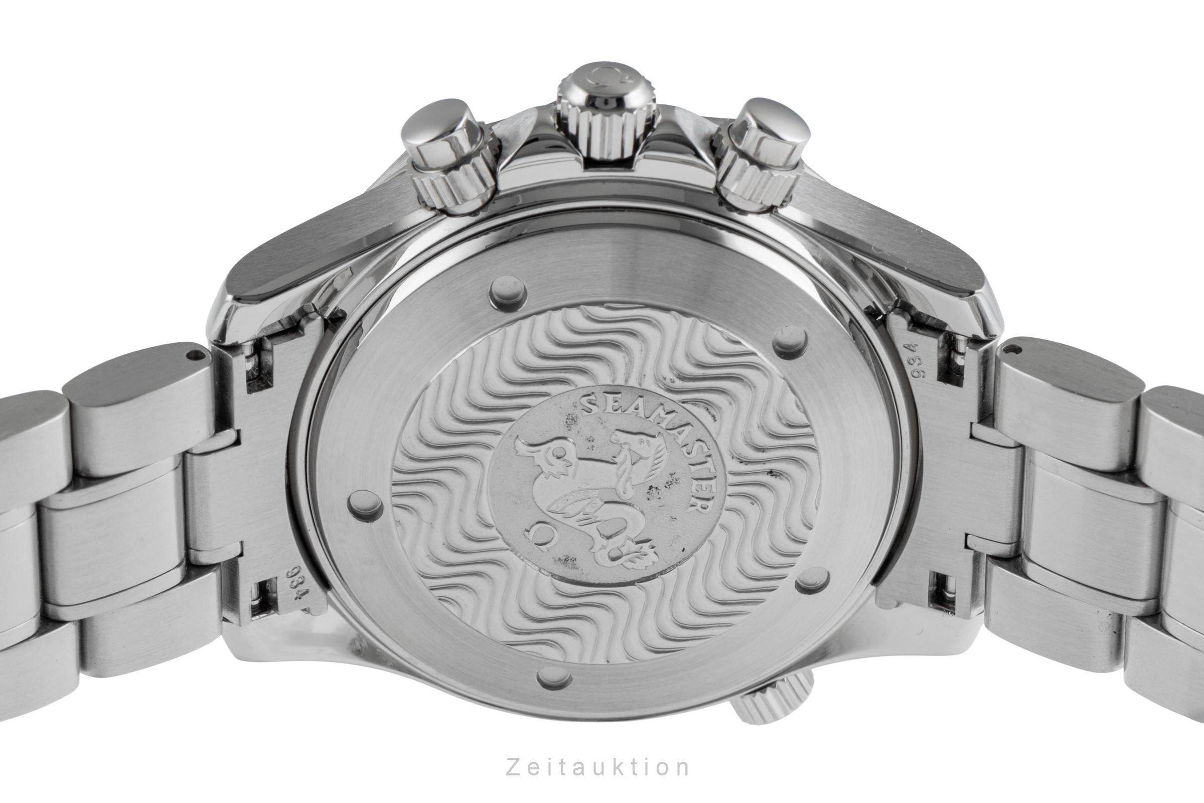 Omega Seamaster Diver 300M Americans Cup Chronograph 2594.50.00 B&P 2003 [2501638]