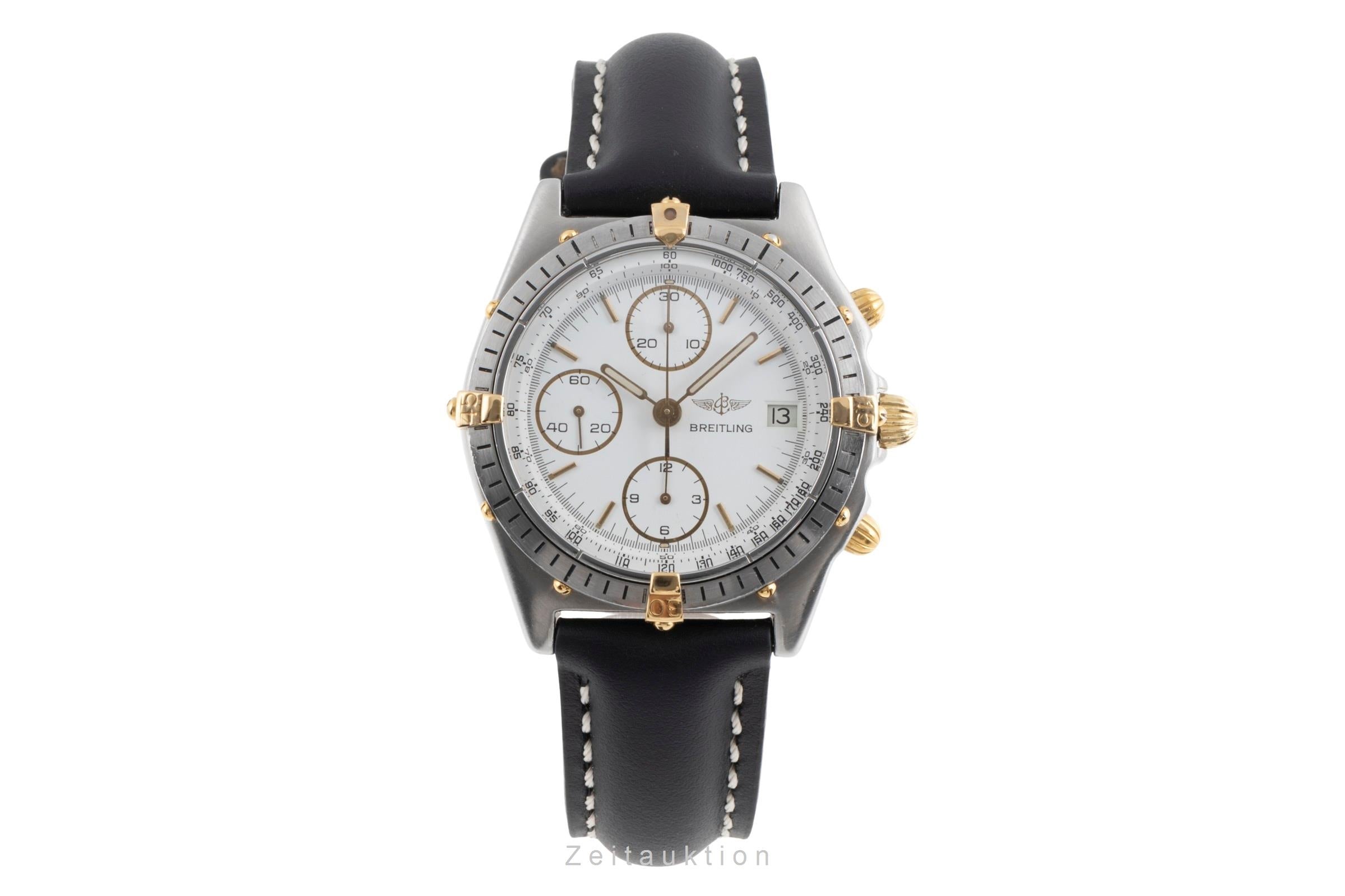 Breitling Chronomat chronograph gilt / steel automatic Ref. 81.950