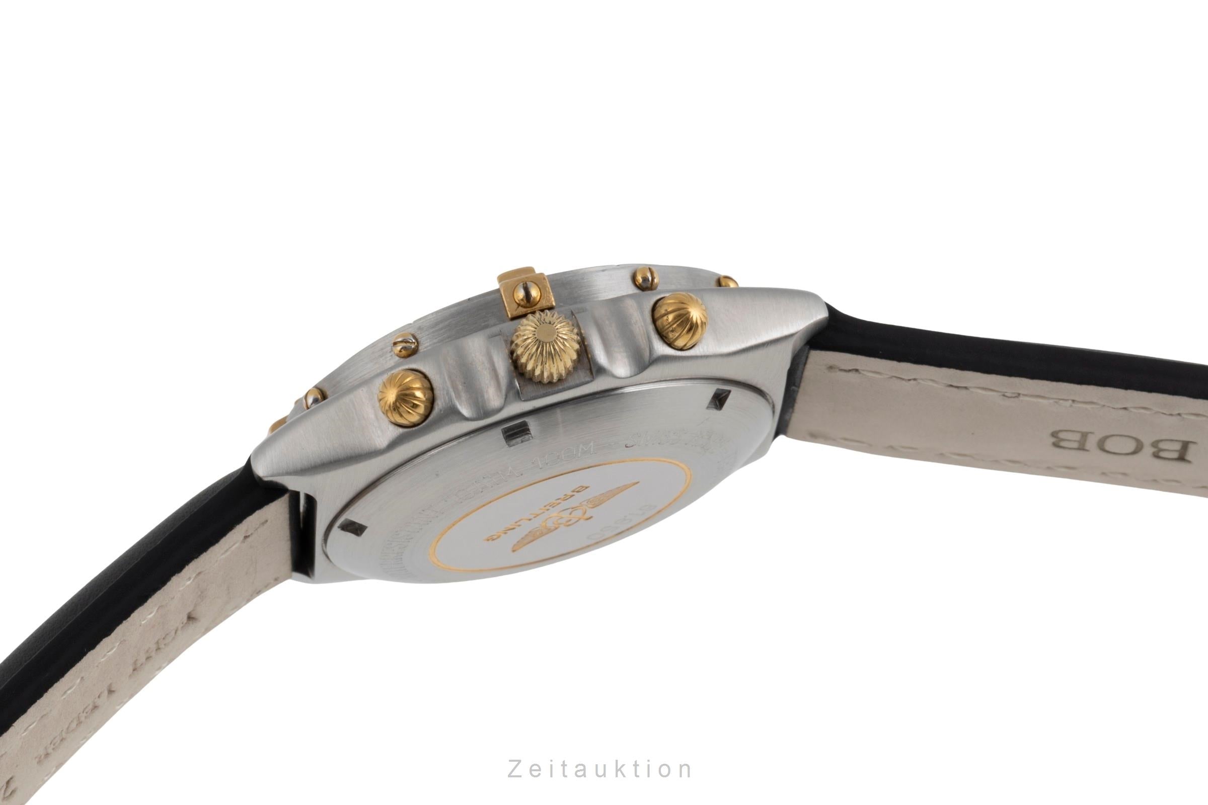 Breitling Chronomat chronograph gilt / steel automatic men's watch 81.950  [2501642]