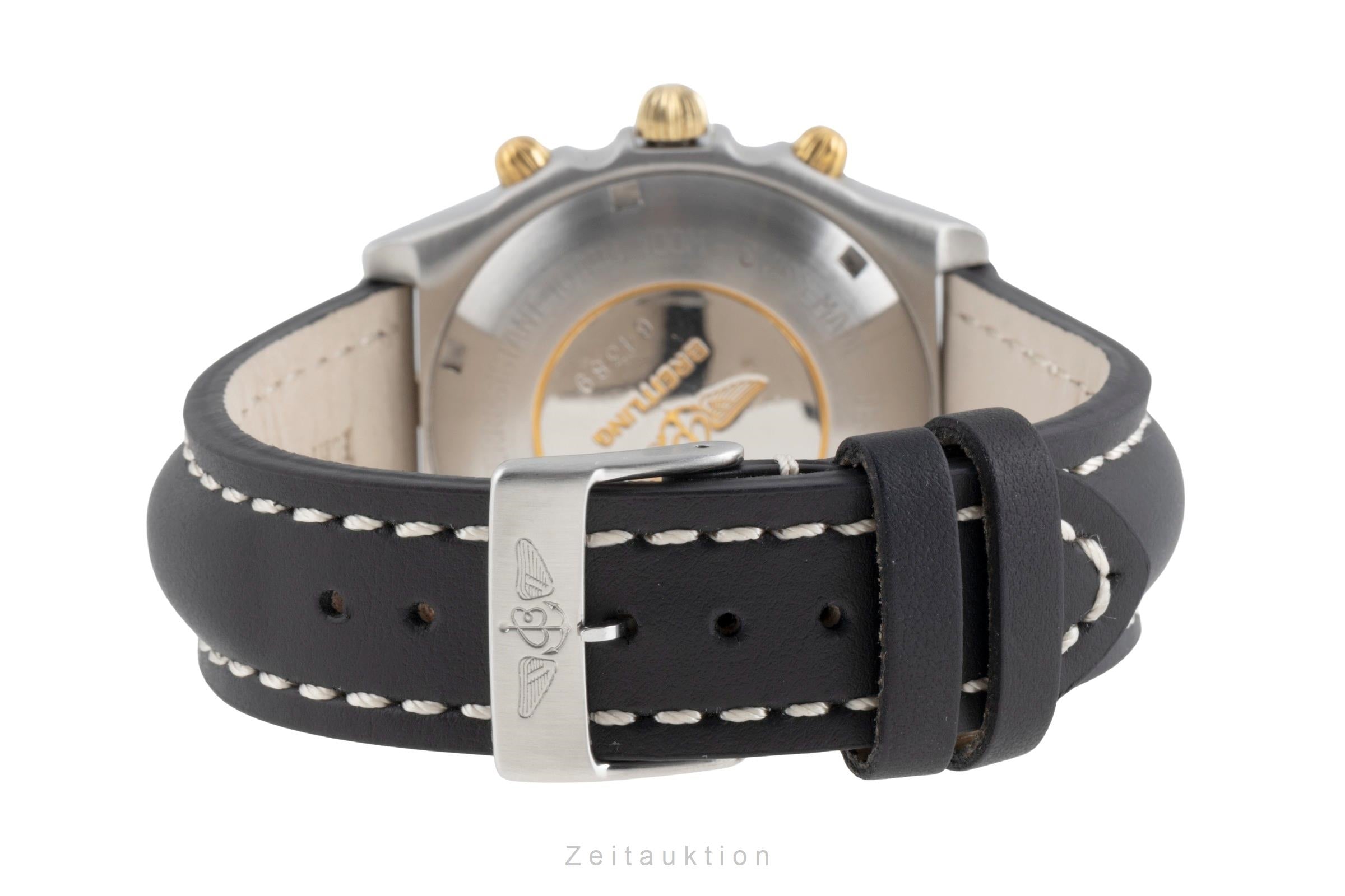 Breitling Chronomat chronograph gilt / steel automatic men's watch 81.950  [2501642]