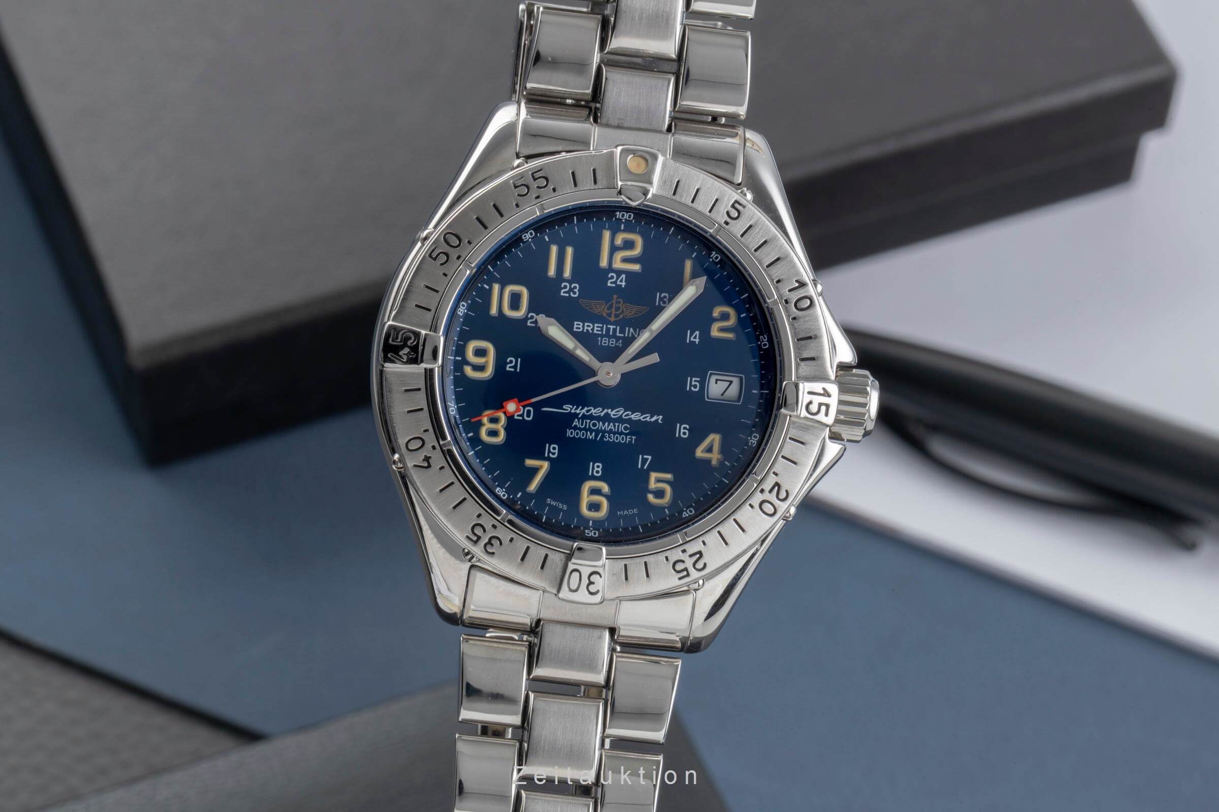 Breitling Superocean acciaio automatismo orologio da uomo A17040  [2501643]