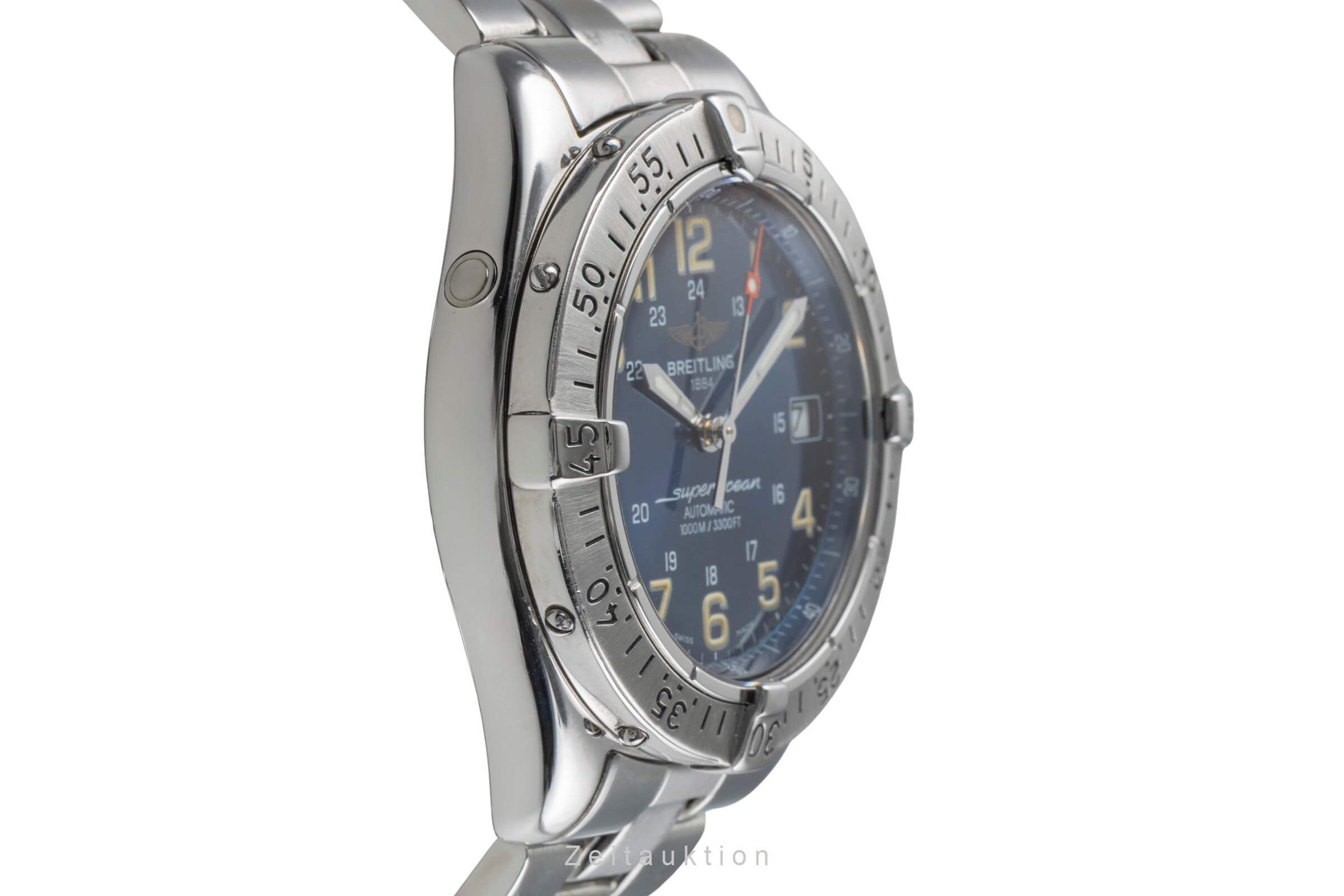 Breitling Superocean acciaio automatismo orologio da uomo A17040  [2501643]