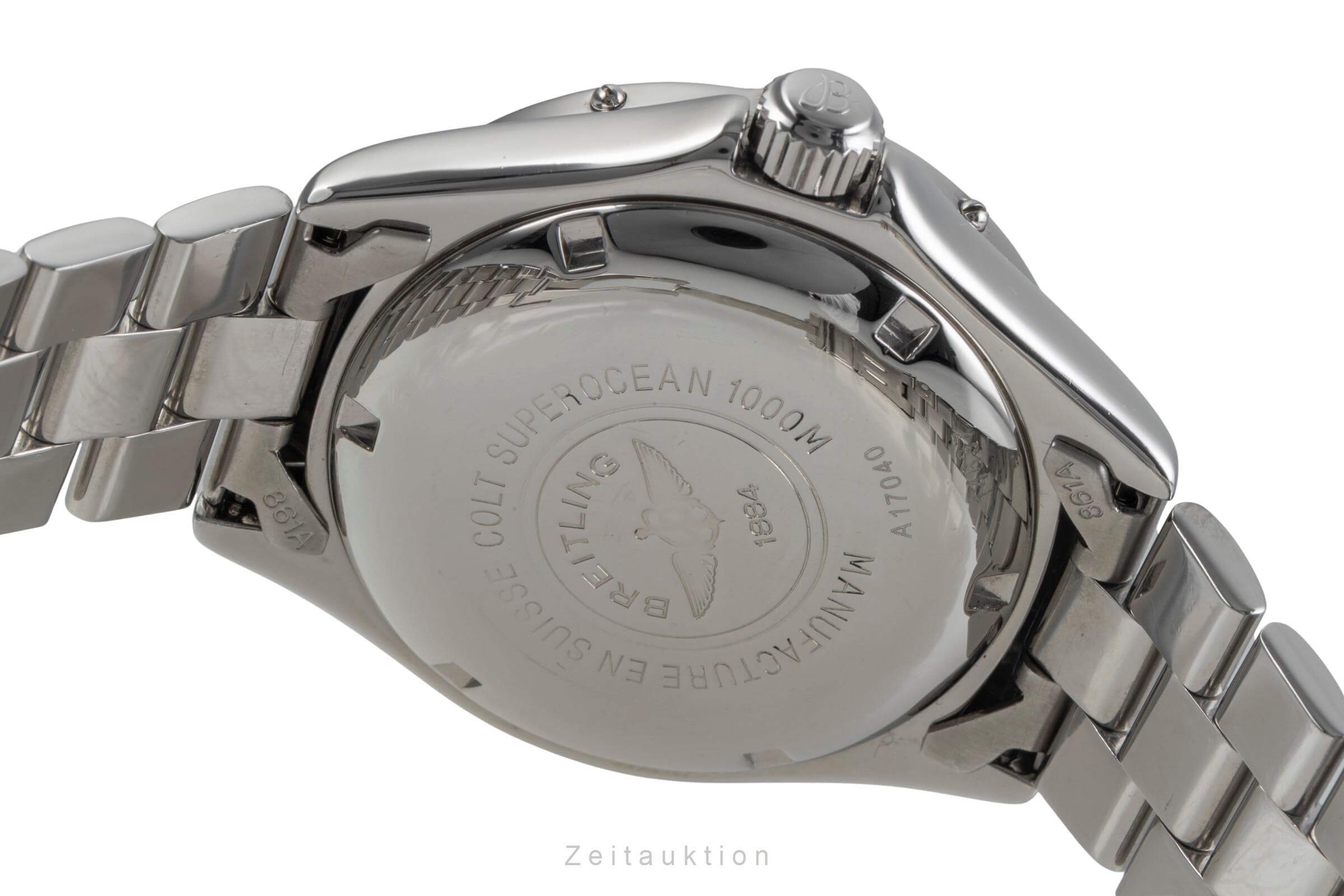 Breitling Superocean acciaio automatismo orologio da uomo A17040  [2501643]