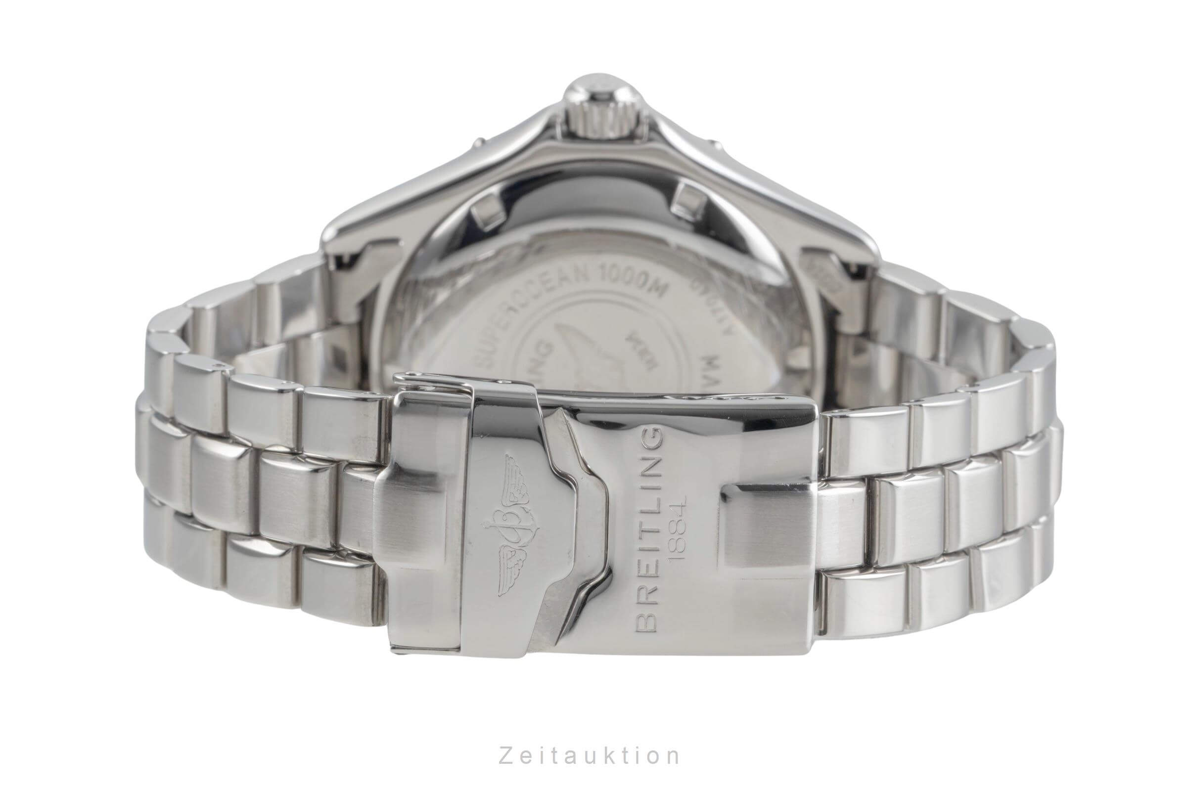 Breitling Superocean acciaio automatismo orologio da uomo A17040  [2501643]