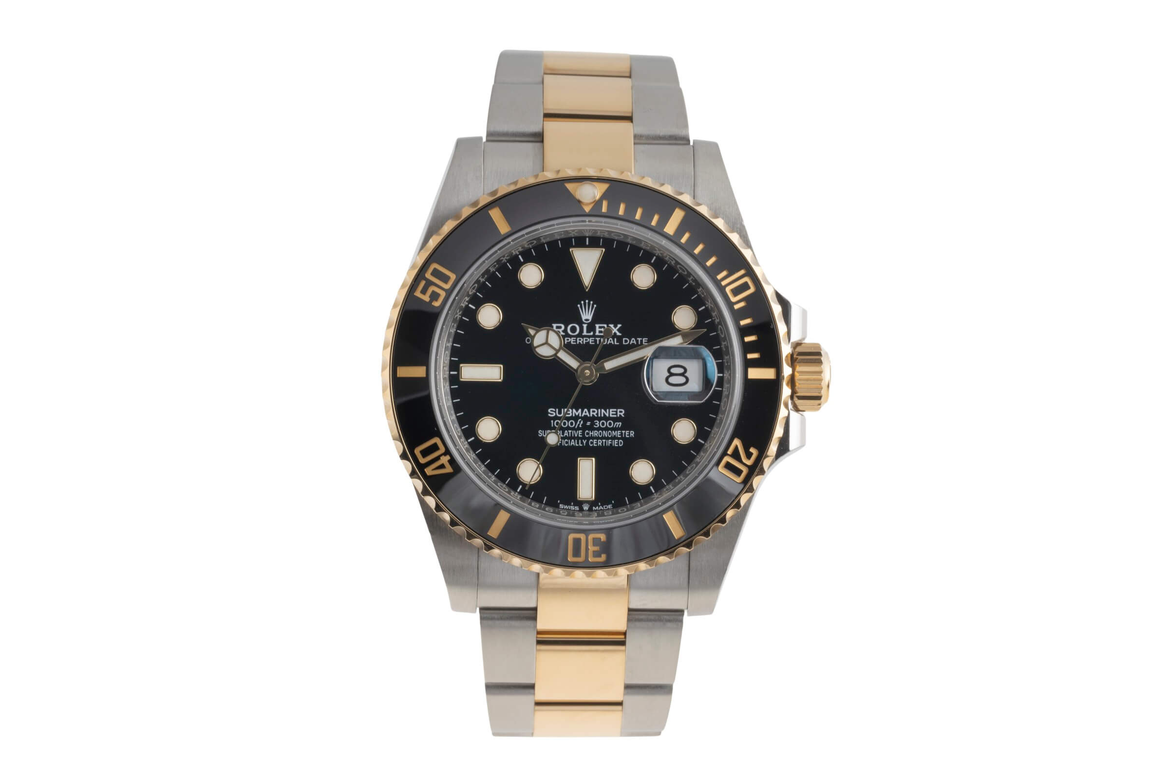 Rolex Submariner acero / oro automático reloj para caballeros 126613LN  [2501649]
