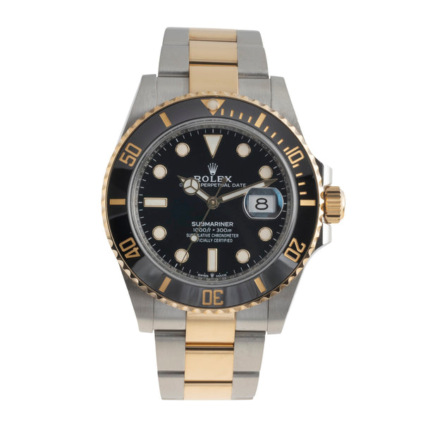 Rolex Submariner acero / oro automático reloj para caballeros 126613LN  [2501649]