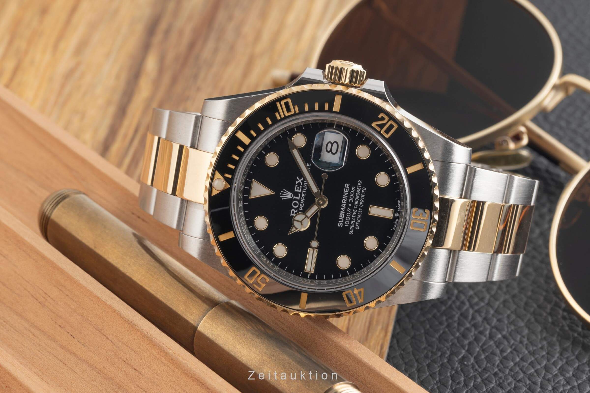 Rolex Submariner acero / oro automático reloj para caballeros 126613LN  [2501649]