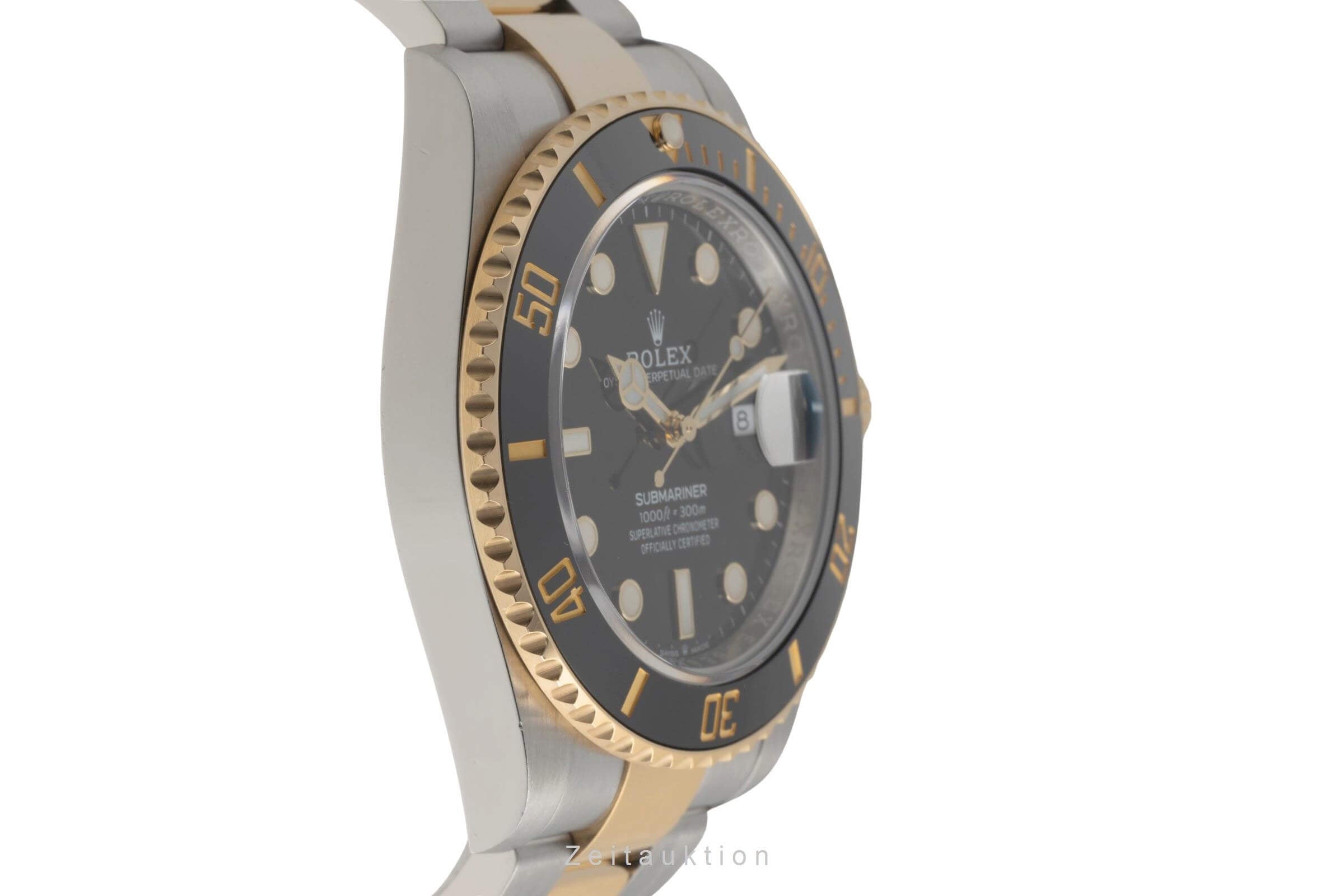 Rolex Submariner acero / oro automático reloj para caballeros 126613LN  [2501649]