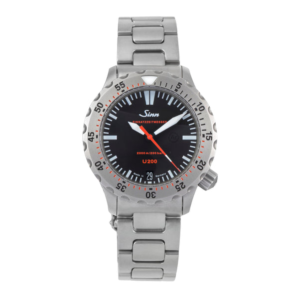 Sinn U200 Edelstahl Automatik 2000M Herrenuhr Ref. 1012.010  [2501654]