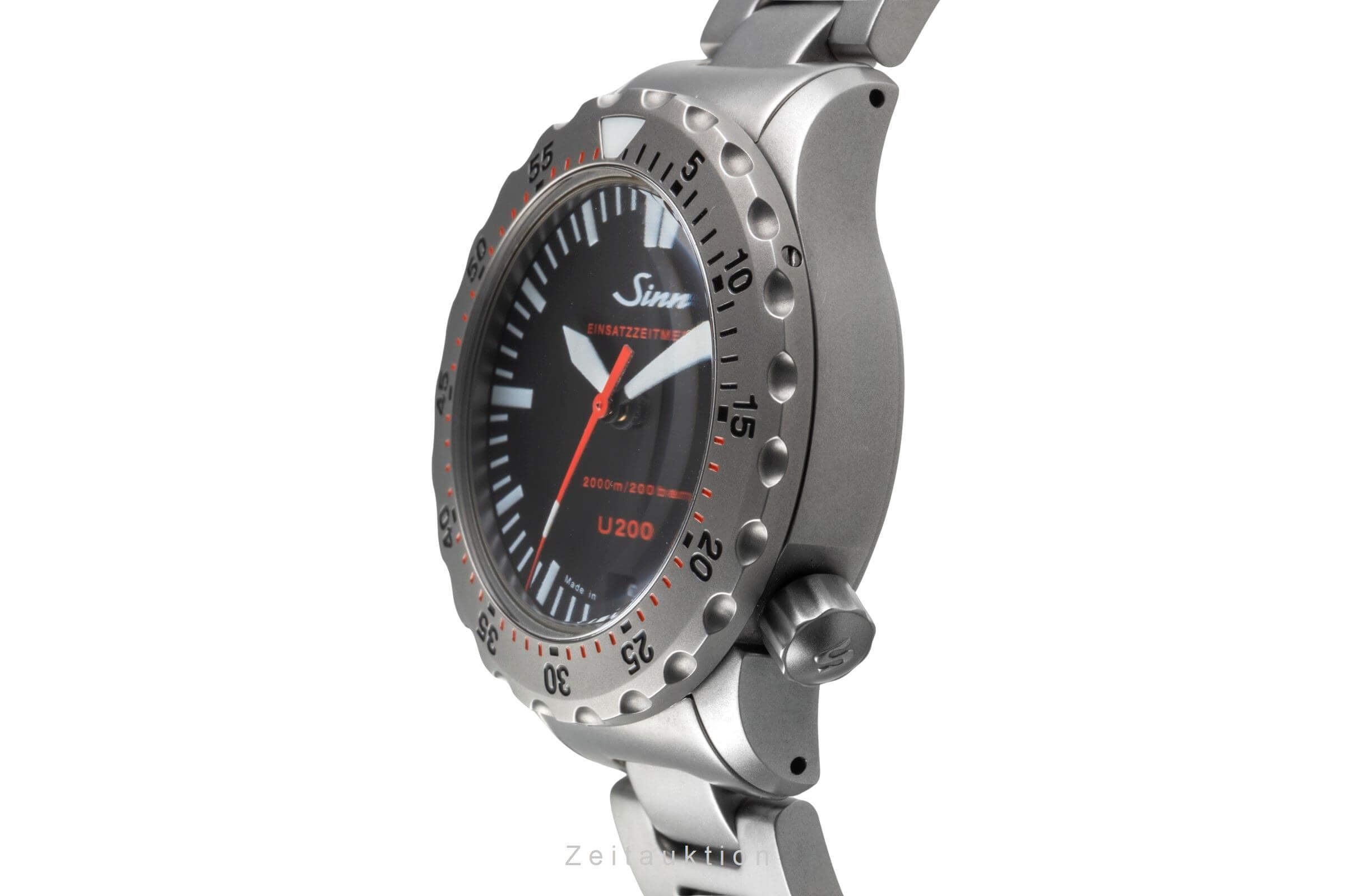 Sinn U200 Edelstahl Automatik 2000M Herrenuhr Ref. 1012.010  [2501654]