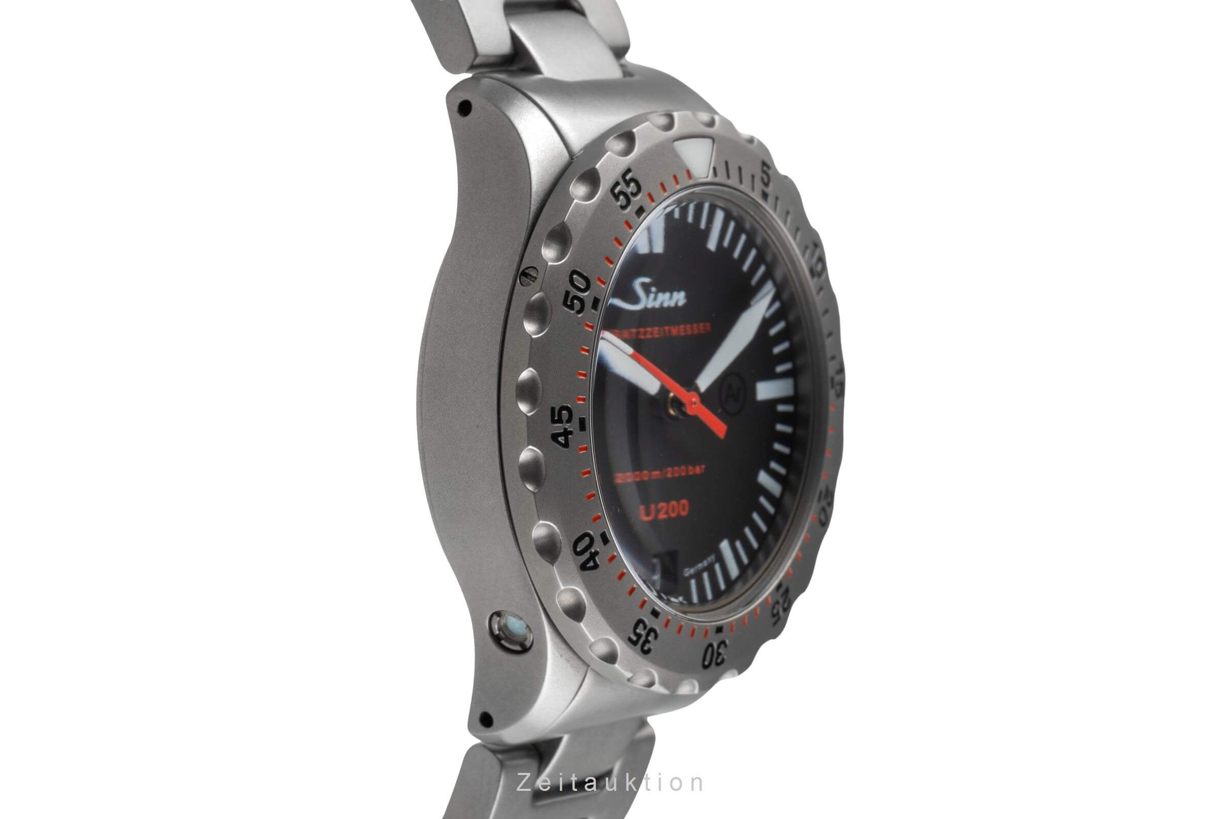 Sinn U200 Edelstahl Automatik 2000M Herrenuhr Ref. 1012.010  [2501654]