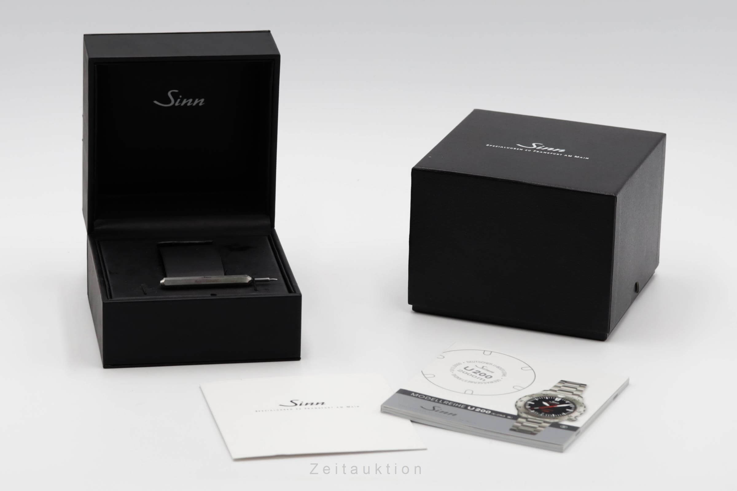 Sinn U200 Edelstahl Automatik 2000M Herrenuhr Ref. 1012.010  [2501654]