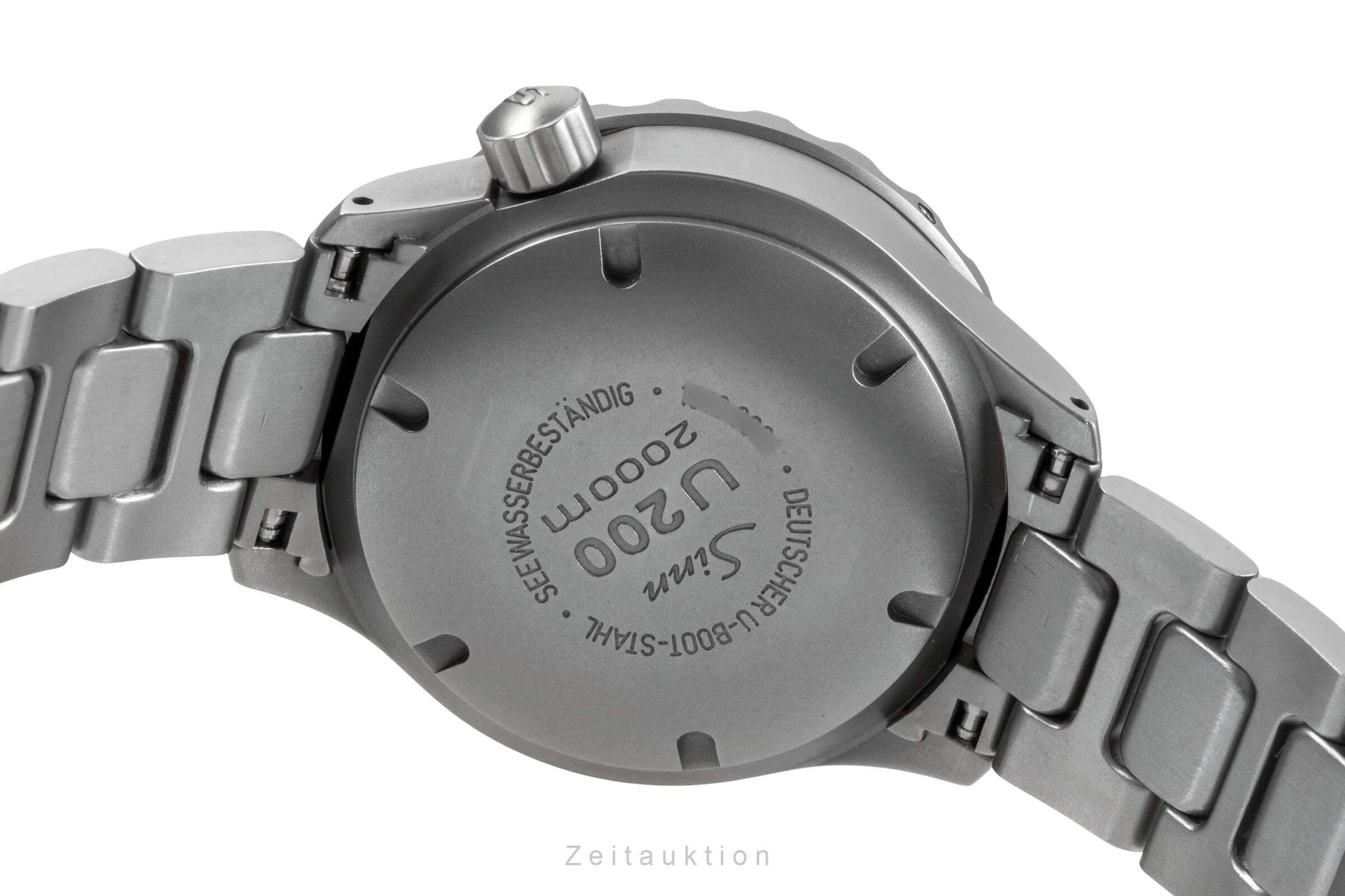 Sinn U200 Edelstahl Automatik 2000M Herrenuhr Ref. 1012.010  [2501654]