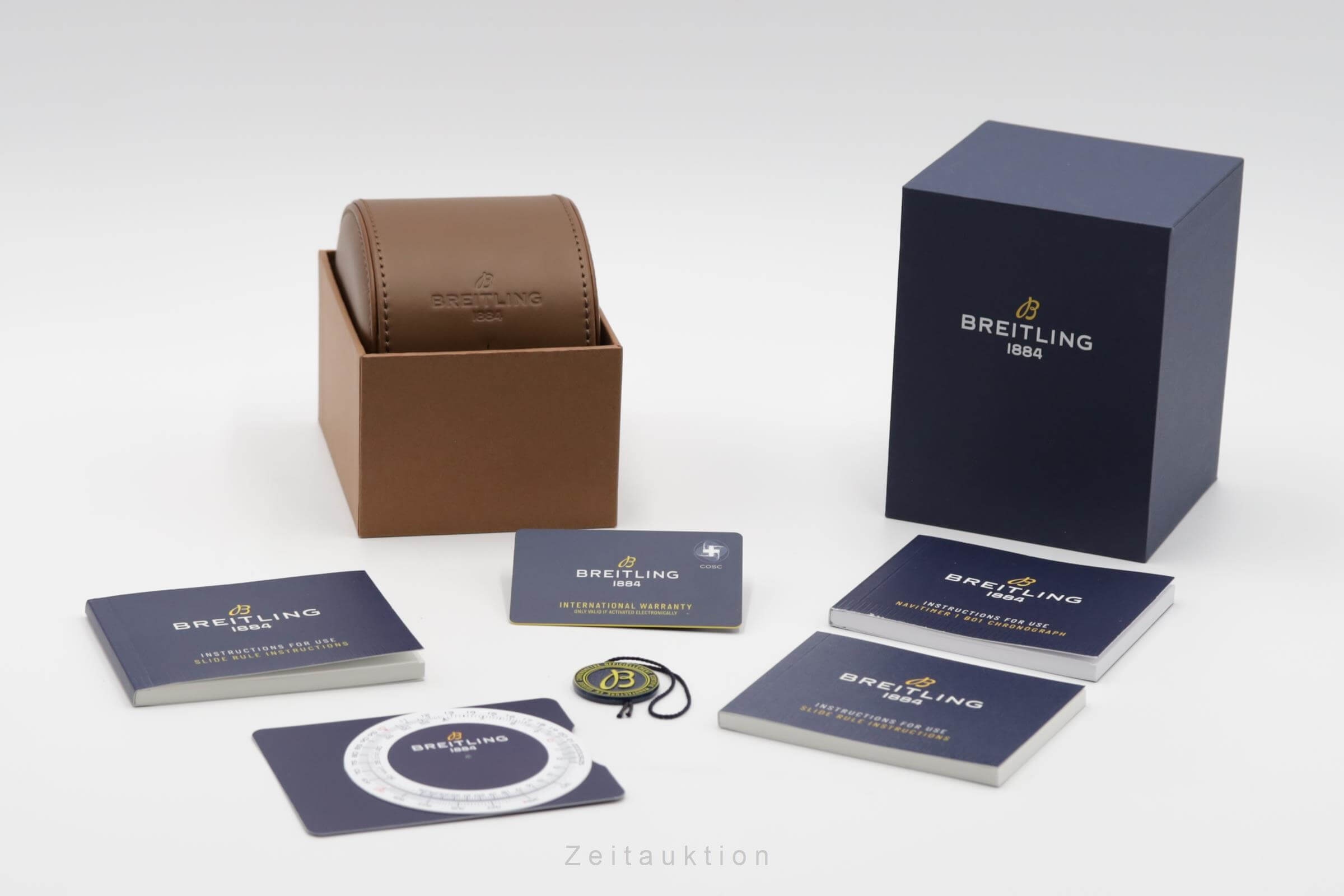 Breitling Navitimer cronografo acciaio / oro automatismo orologio da uomo UB0121211F1P2  [2501656]