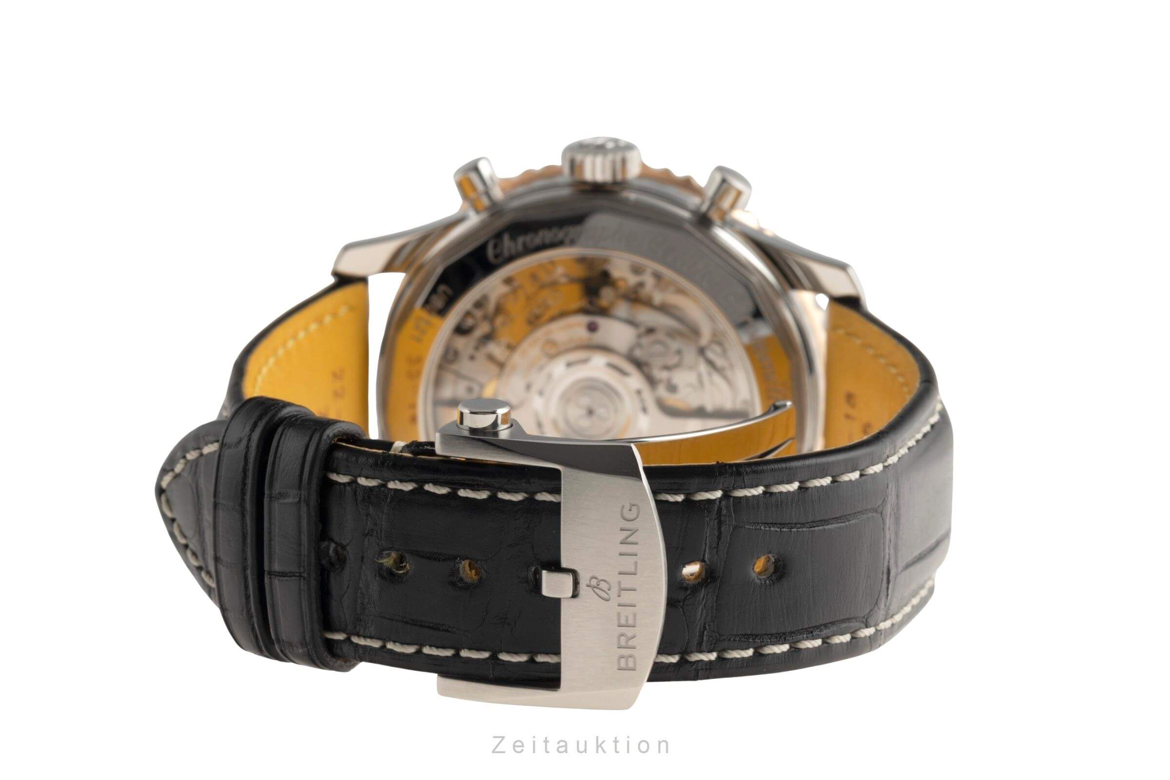 Breitling Navitimer cronografo acciaio / oro automatismo orologio da uomo UB0121211F1P2  [2501656]