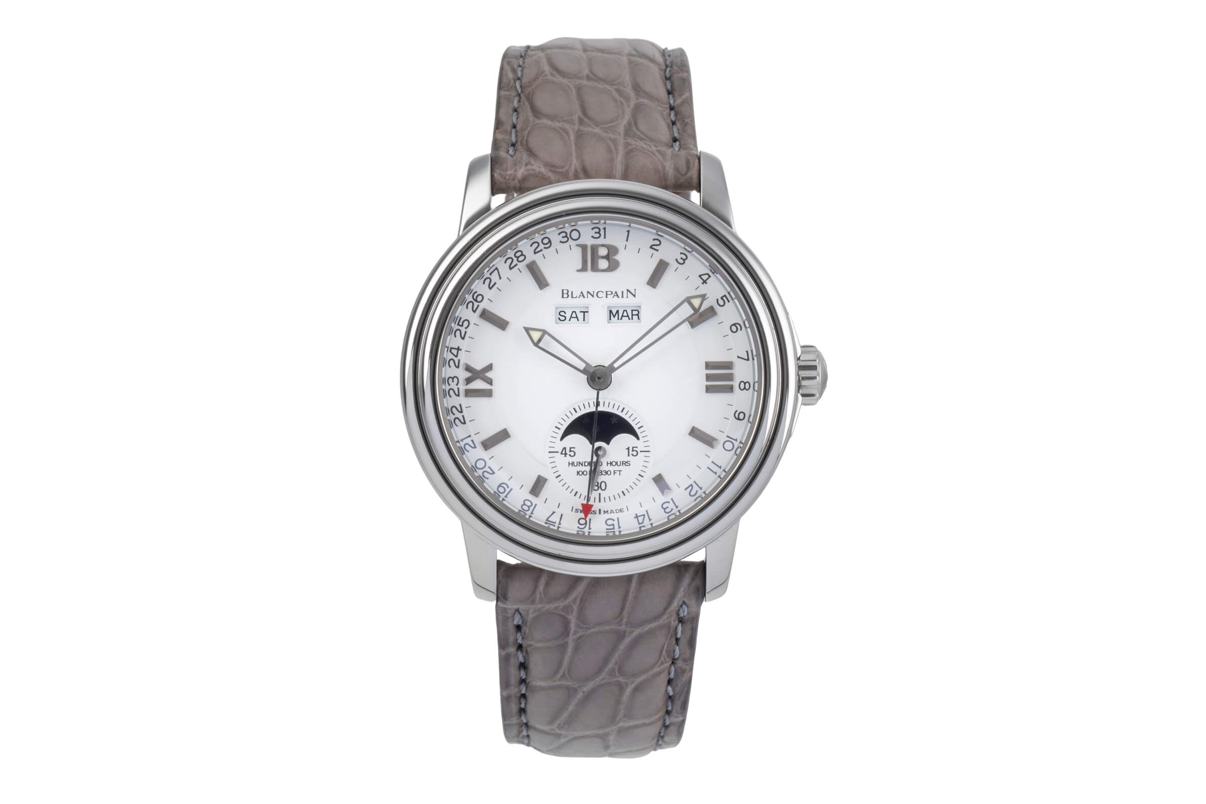 Blancpain Leman acciaio automatismo orologio da uomo 2763-1127-A35B  [2501657]