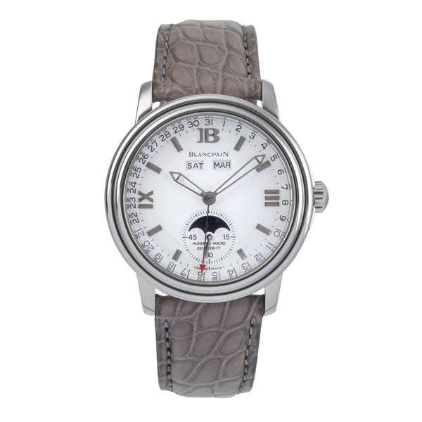 Blancpain Leman acciaio automatismo orologio da uomo 2763-1127-A35B  [2501657]