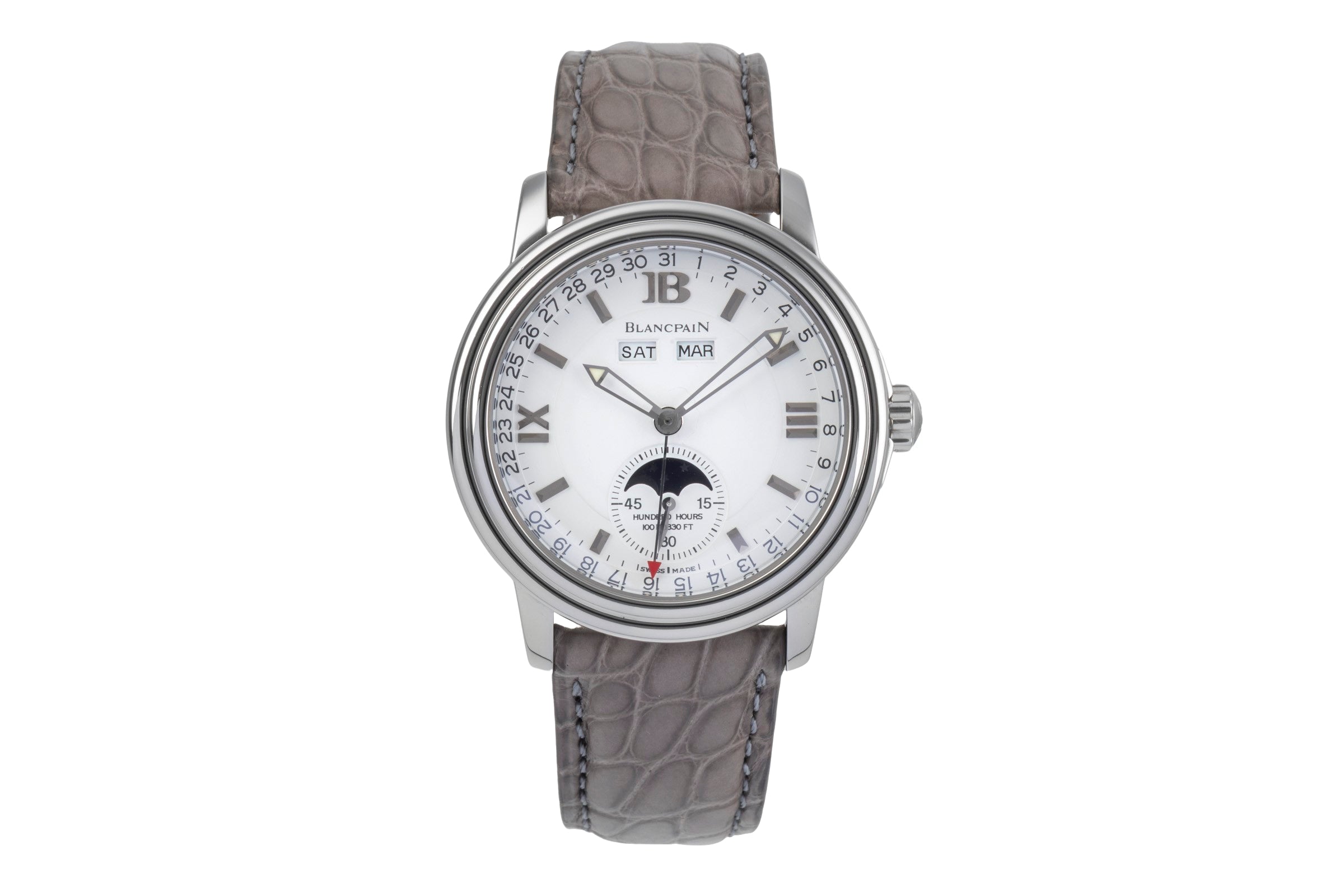 Blancpain Leman steel automatic men's watch 2763-1127-A35B  [2501657]