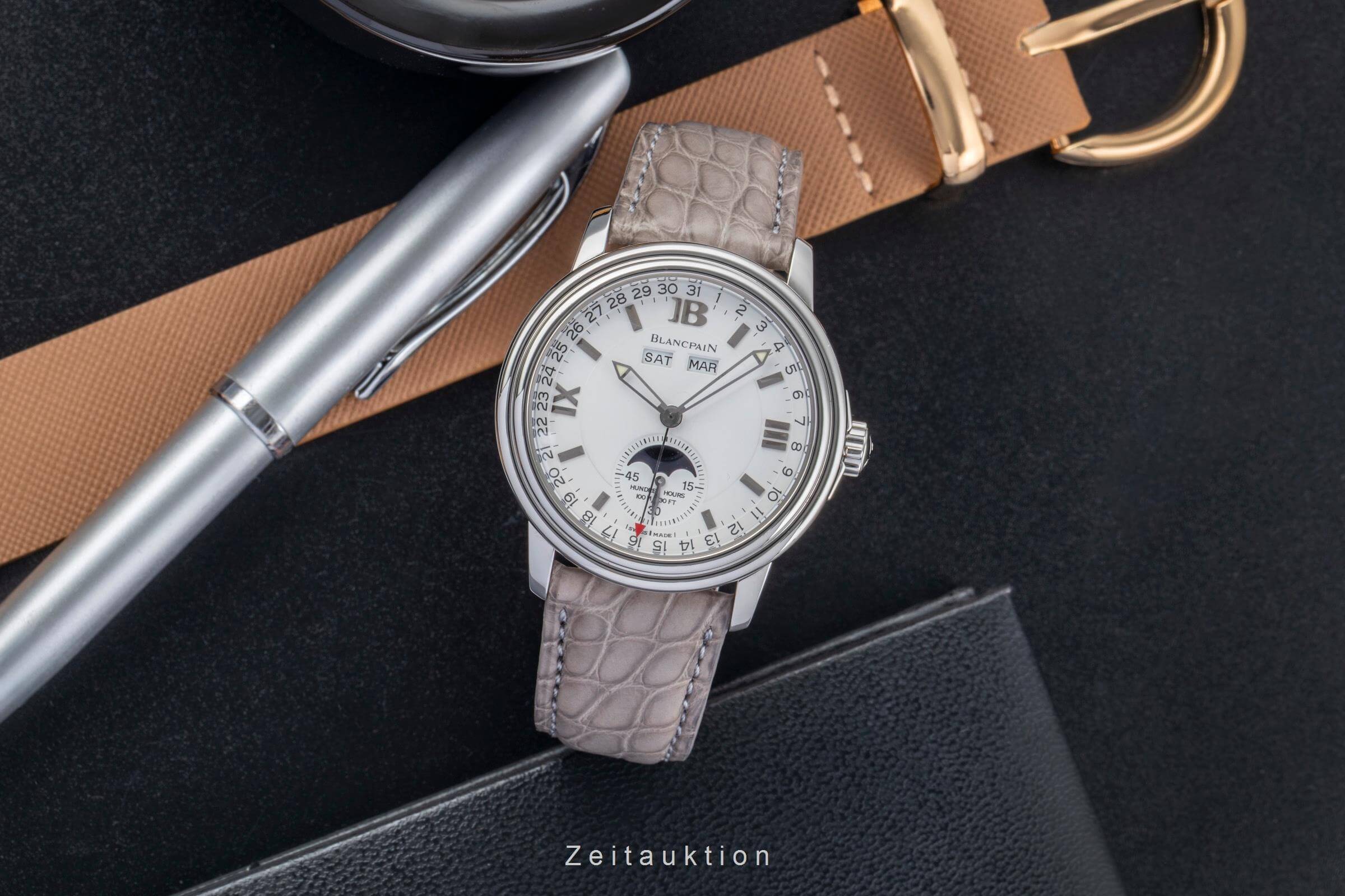 Blancpain Leman acciaio automatismo orologio da uomo 2763-1127-A35B  [2501657]