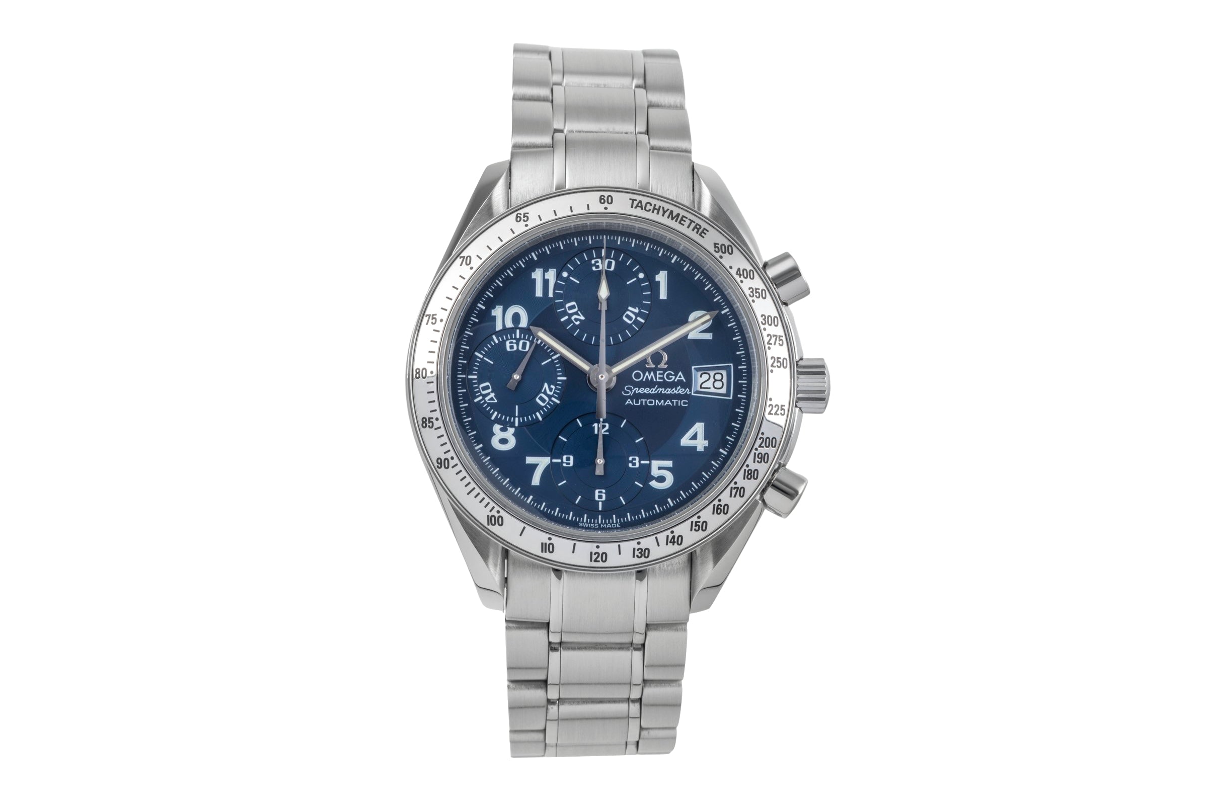Omega Speedmaster Date chronograph steel automatic men's watch 3513.82.00  [2501660]