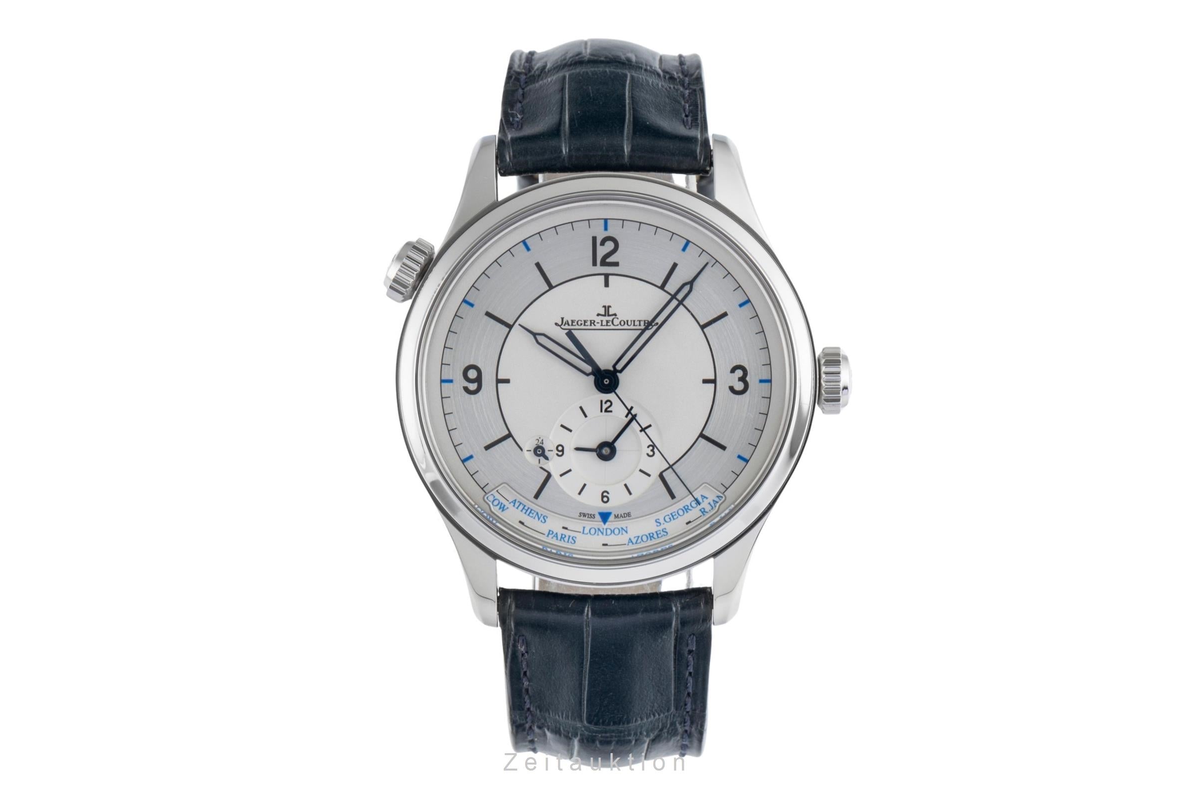 Jaeger LeCoultre Master Geographic Stahl Automatik Ref. Q1428530 ,176.8.92.S B&P [2501664]