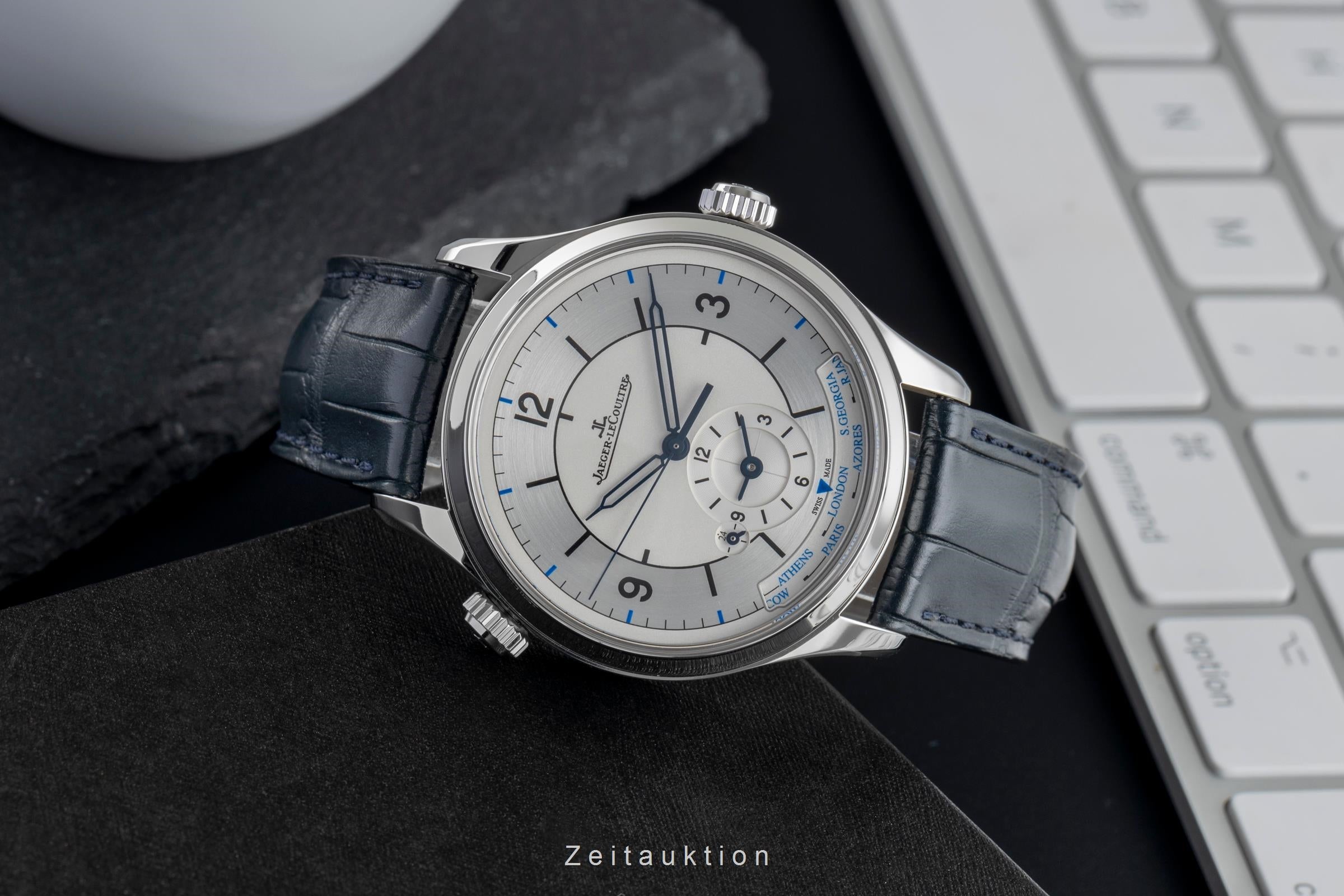 Jaeger LeCoultre Master Geographic Stahl Automatik Ref. Q1428530 ,176.8.92.S B&P [2501664]