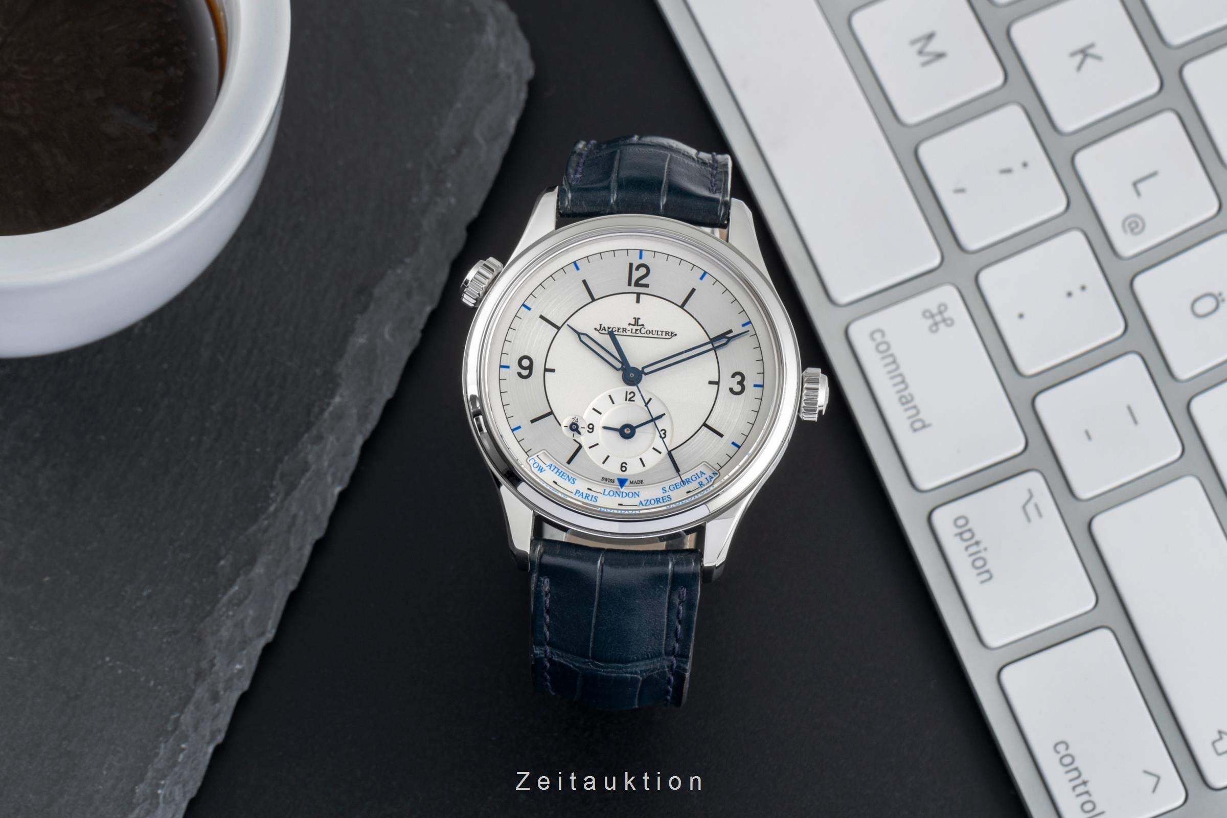 Jaeger LeCoultre Master Geographic Stahl Automatik Ref. Q1428530 ,176.8.92.S B&P [2501664]