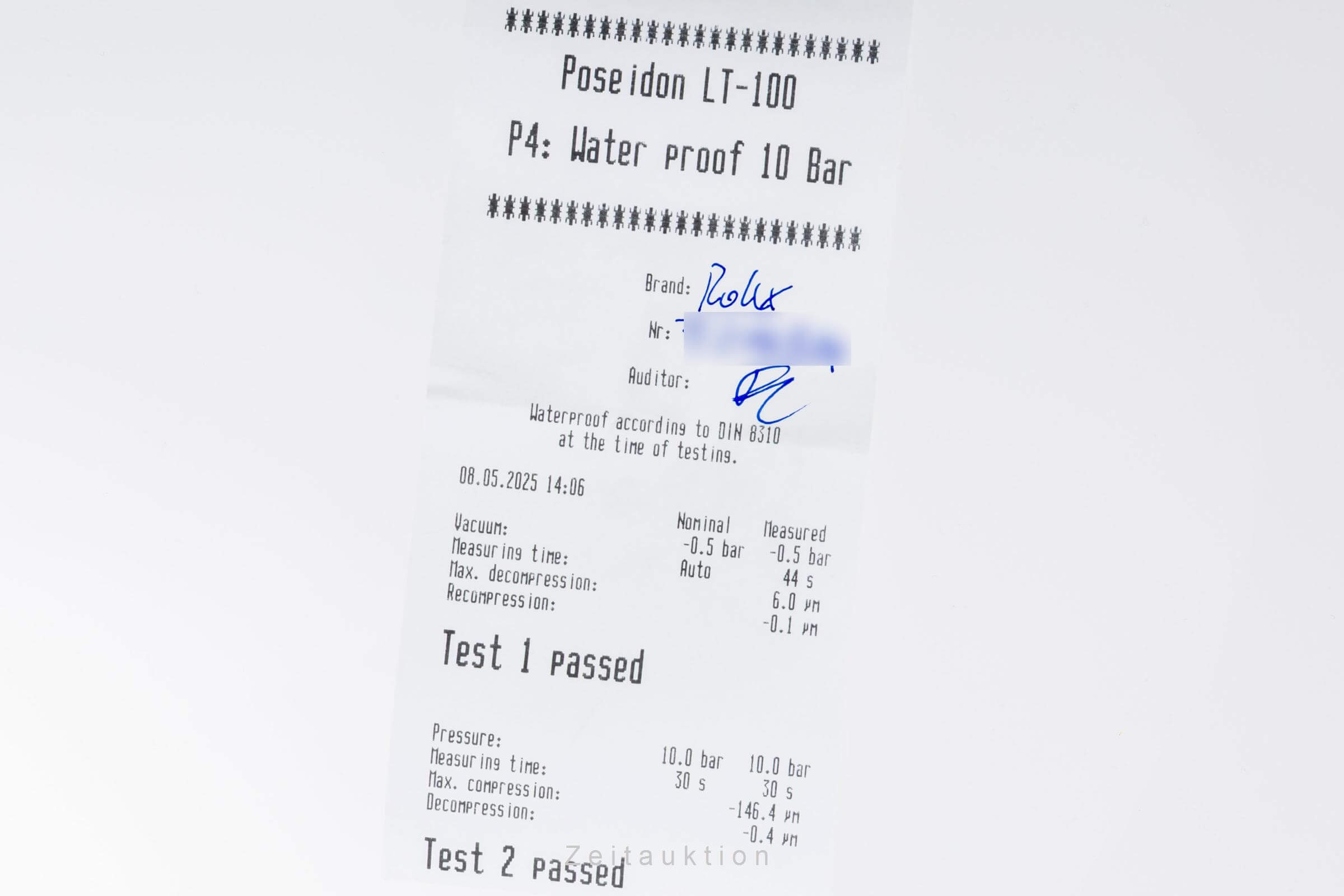 Rolex Datejust Turn-O-Graph acciaio / oro bianco automatismo orologio da uomo 116264  [2501667]