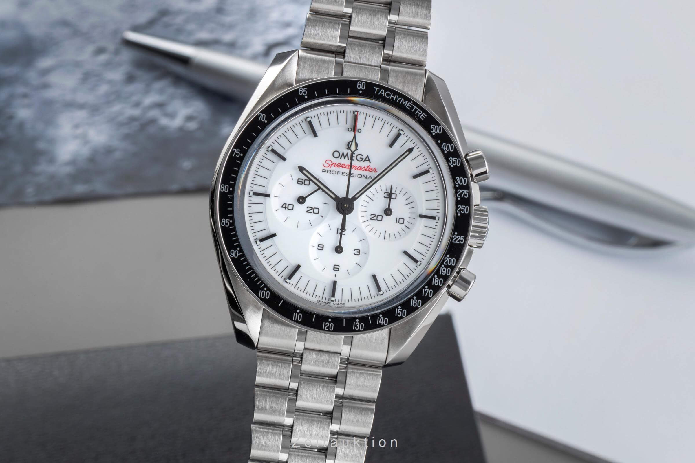 Omega Speedmaster Moonwatch cronógrafo acero cuerda manual reloj para caballeros 310.30.42.50.04.001 LP: 8800EUR  [2501670]