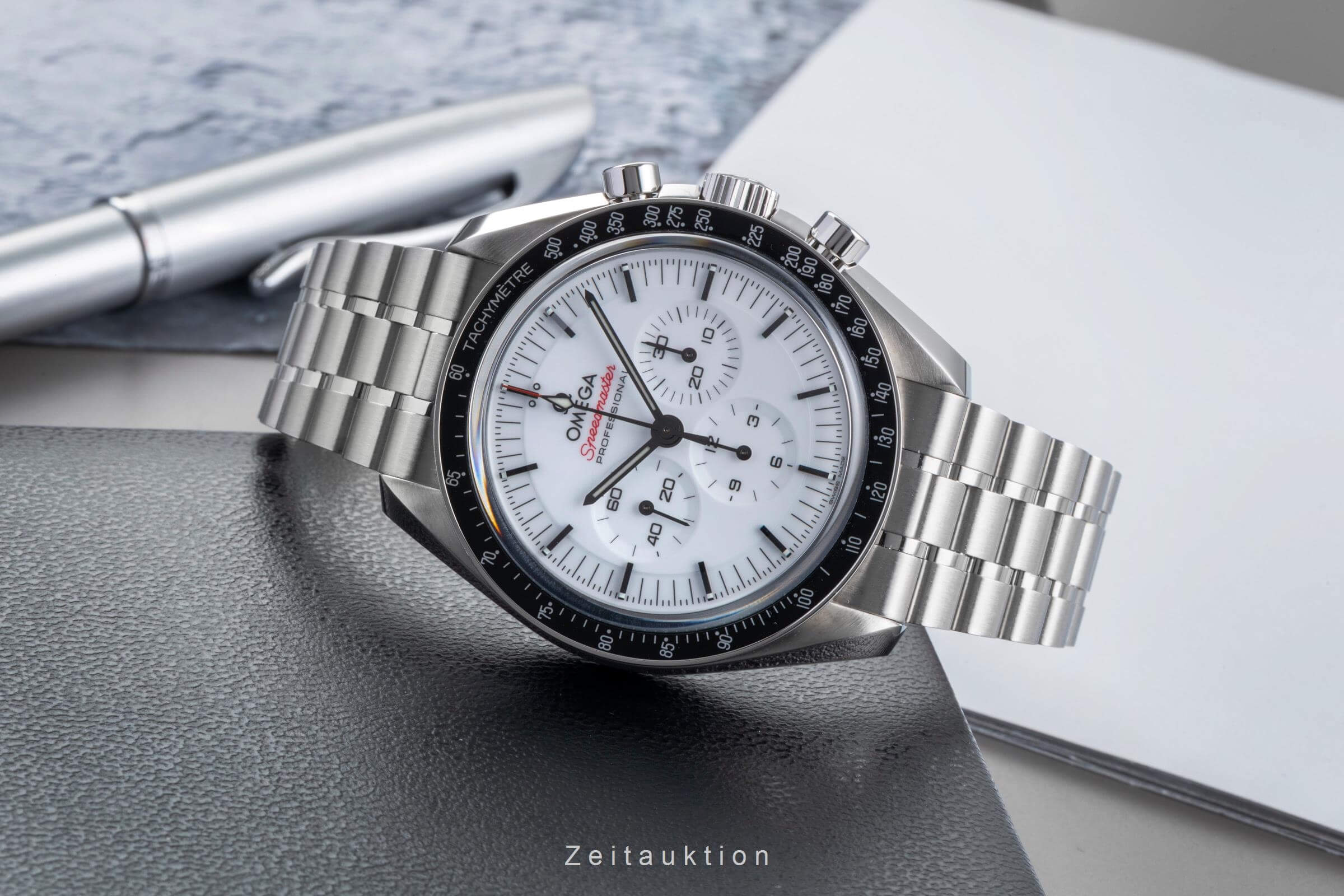 Omega Speedmaster Moonwatch cronógrafo acero cuerda manual reloj para caballeros 310.30.42.50.04.001 LP: 8800EUR  [2501670]