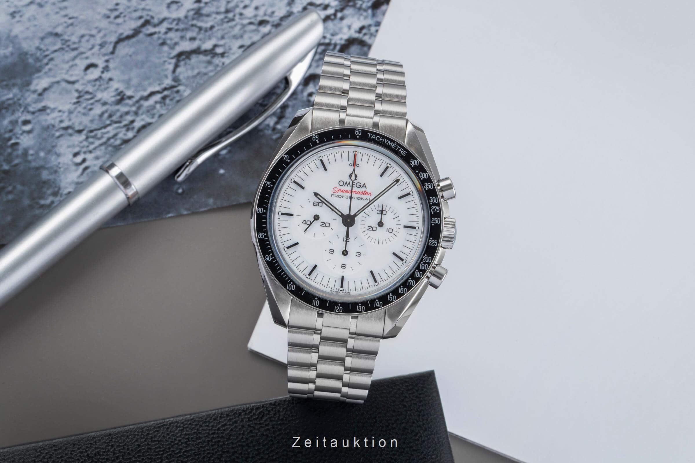 Omega Speedmaster Moonwatch cronógrafo acero cuerda manual reloj para caballeros 310.30.42.50.04.001 LP: 8800EUR  [2501670]