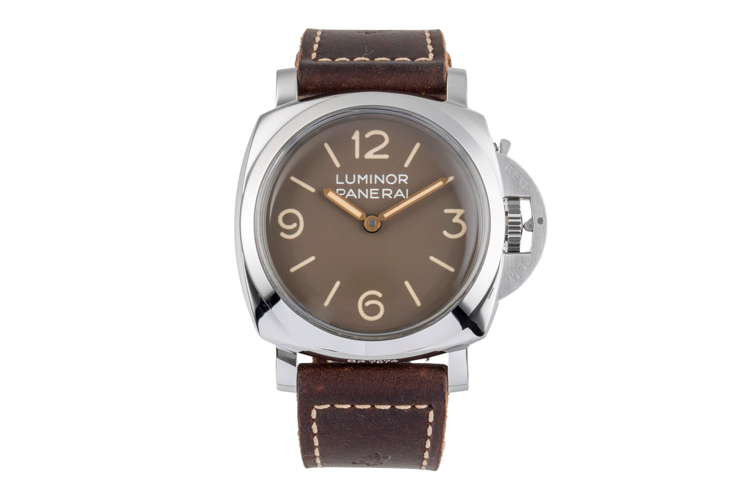 Panerai Luminor  acciaio carica manuale orologio da uomo PAM00663 LP: 10400EUR  [2501676]