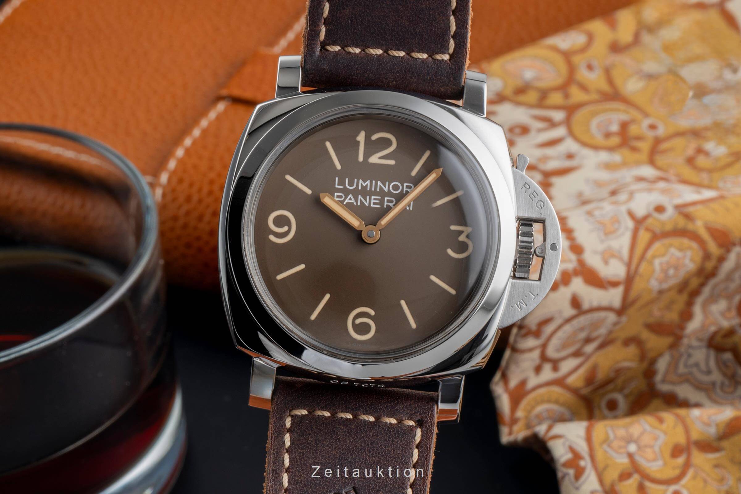 Panerai Luminor  acciaio carica manuale orologio da uomo PAM00663 LP: 10400EUR  [2501676]