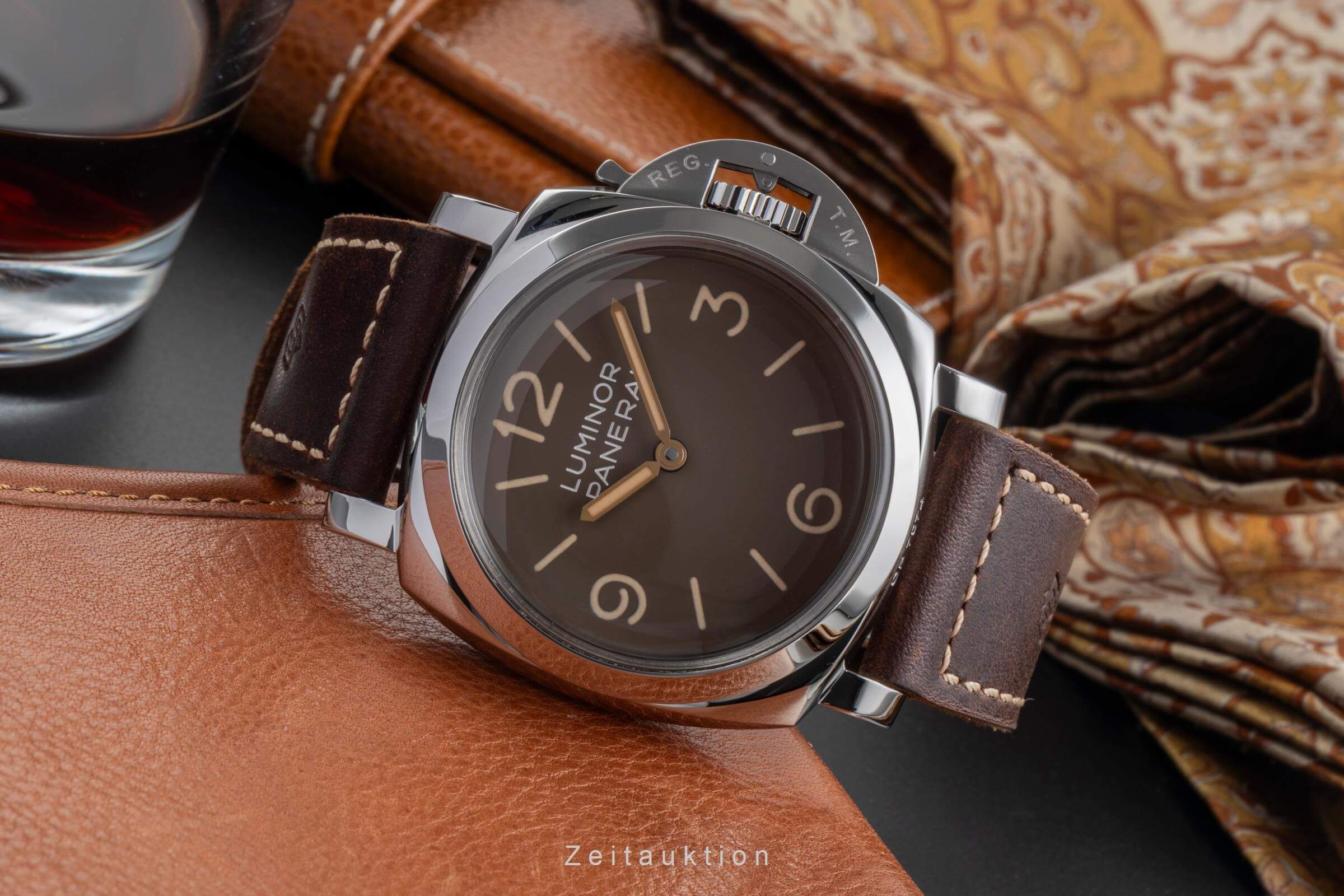 Panerai Luminor  acciaio carica manuale orologio da uomo PAM00663 LP: 10400EUR  [2501676]