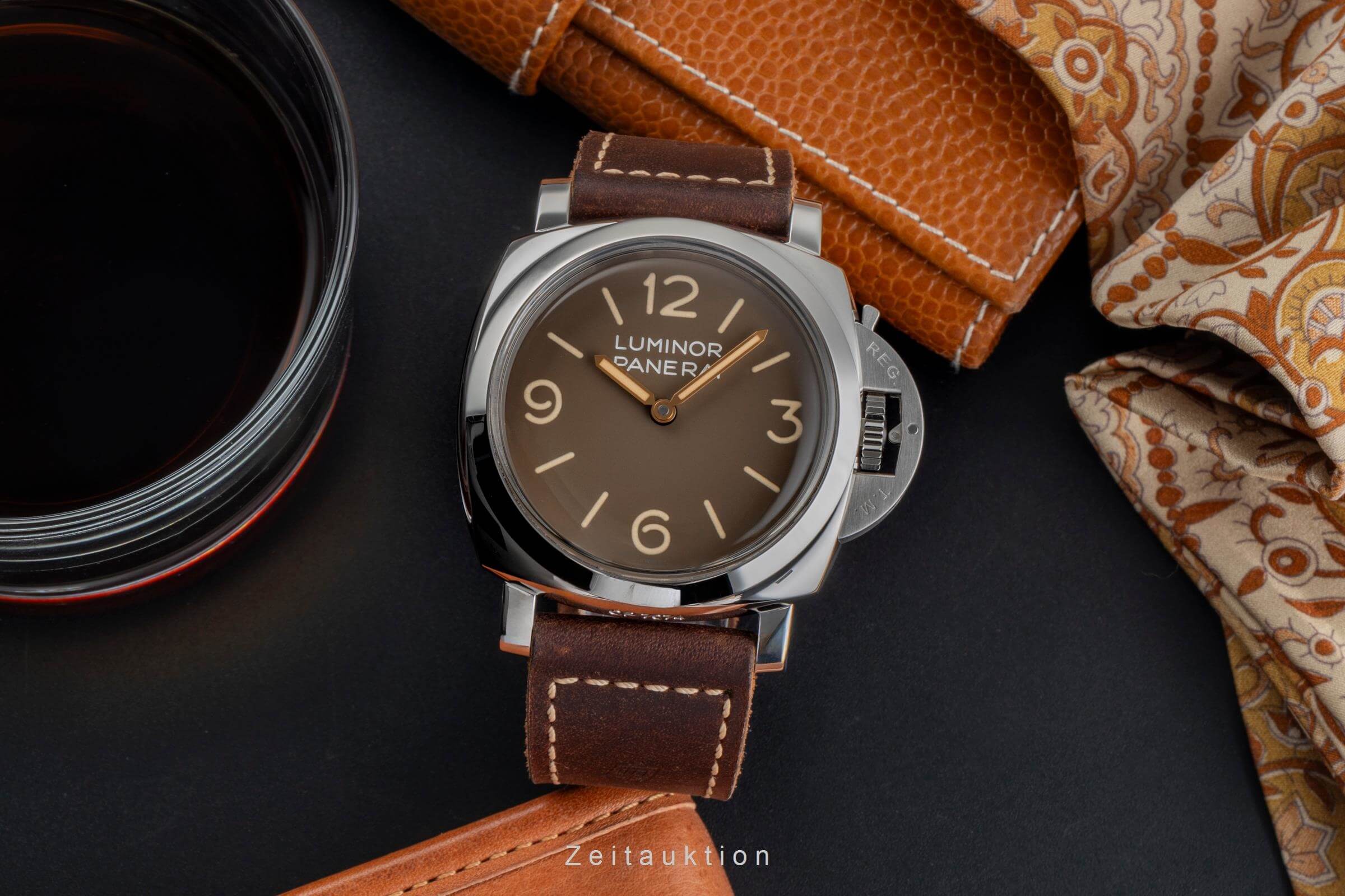 Panerai Luminor  acciaio carica manuale orologio da uomo PAM00663 LP: 10400EUR  [2501676]